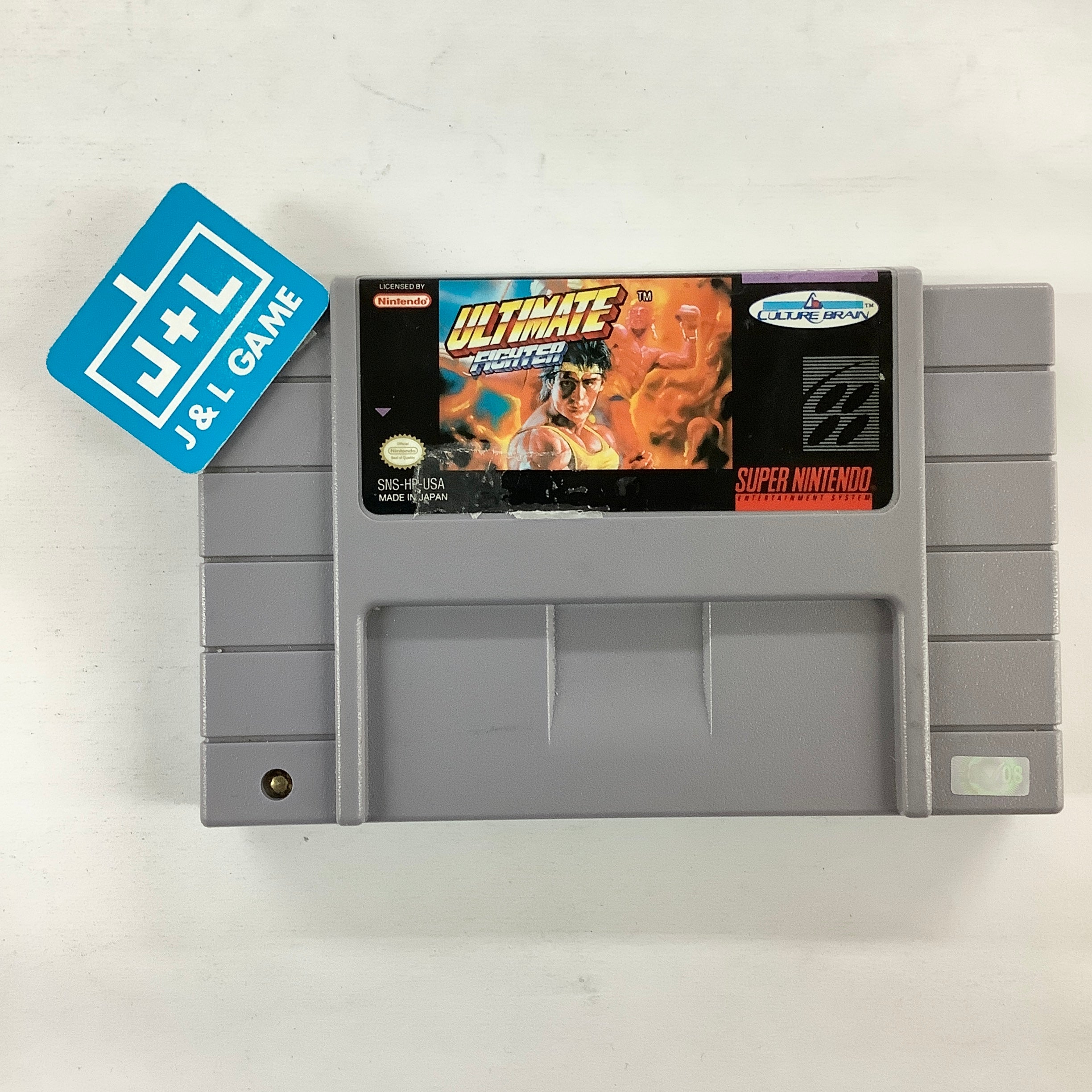 Ultimate Fighter - (SNES) Super Nintendo [Pre-Owned] Video Games Culture Brain   