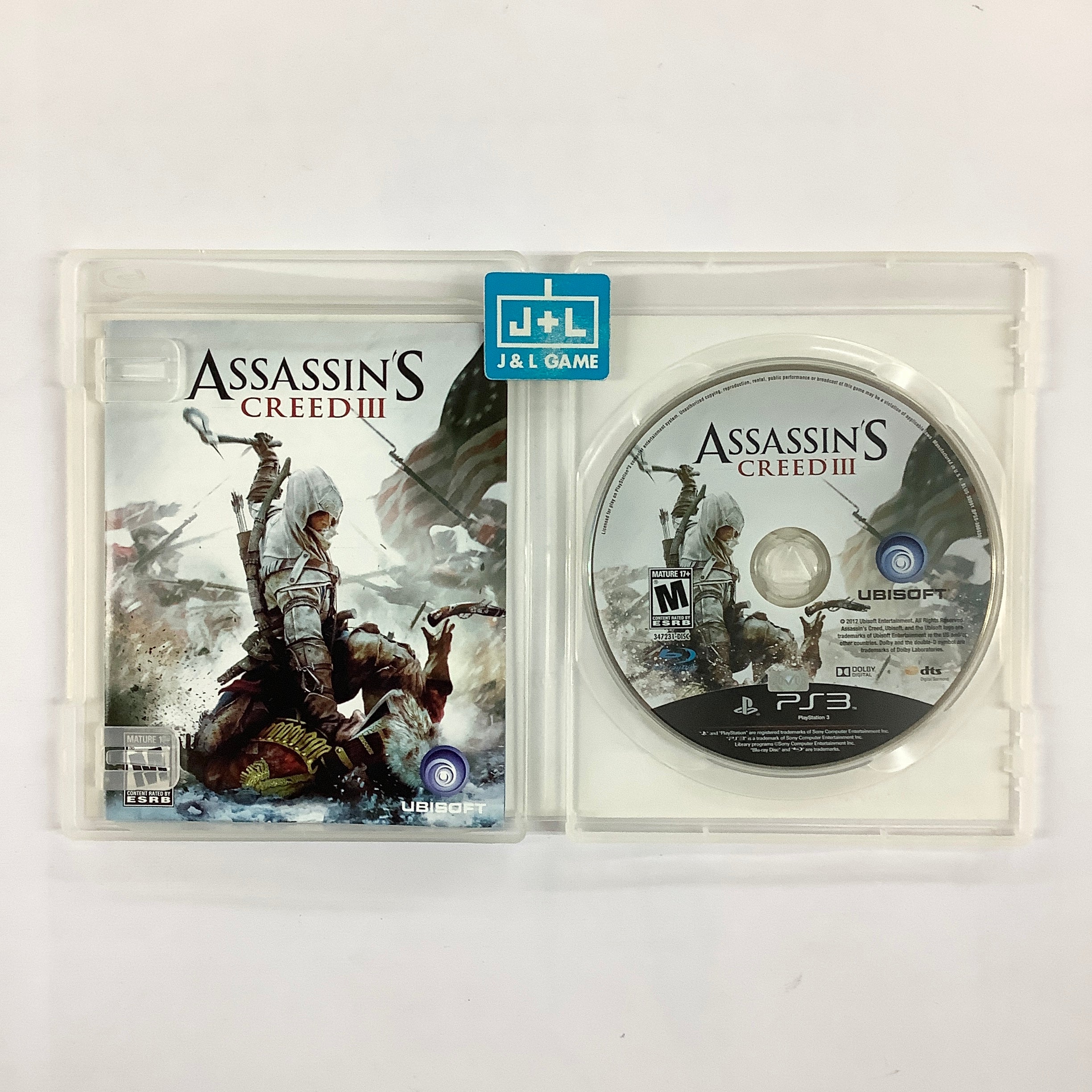 Assassin's Creed III - (PS3) PlayStation 3 [Pre-Owned] Video Games Ubisoft   