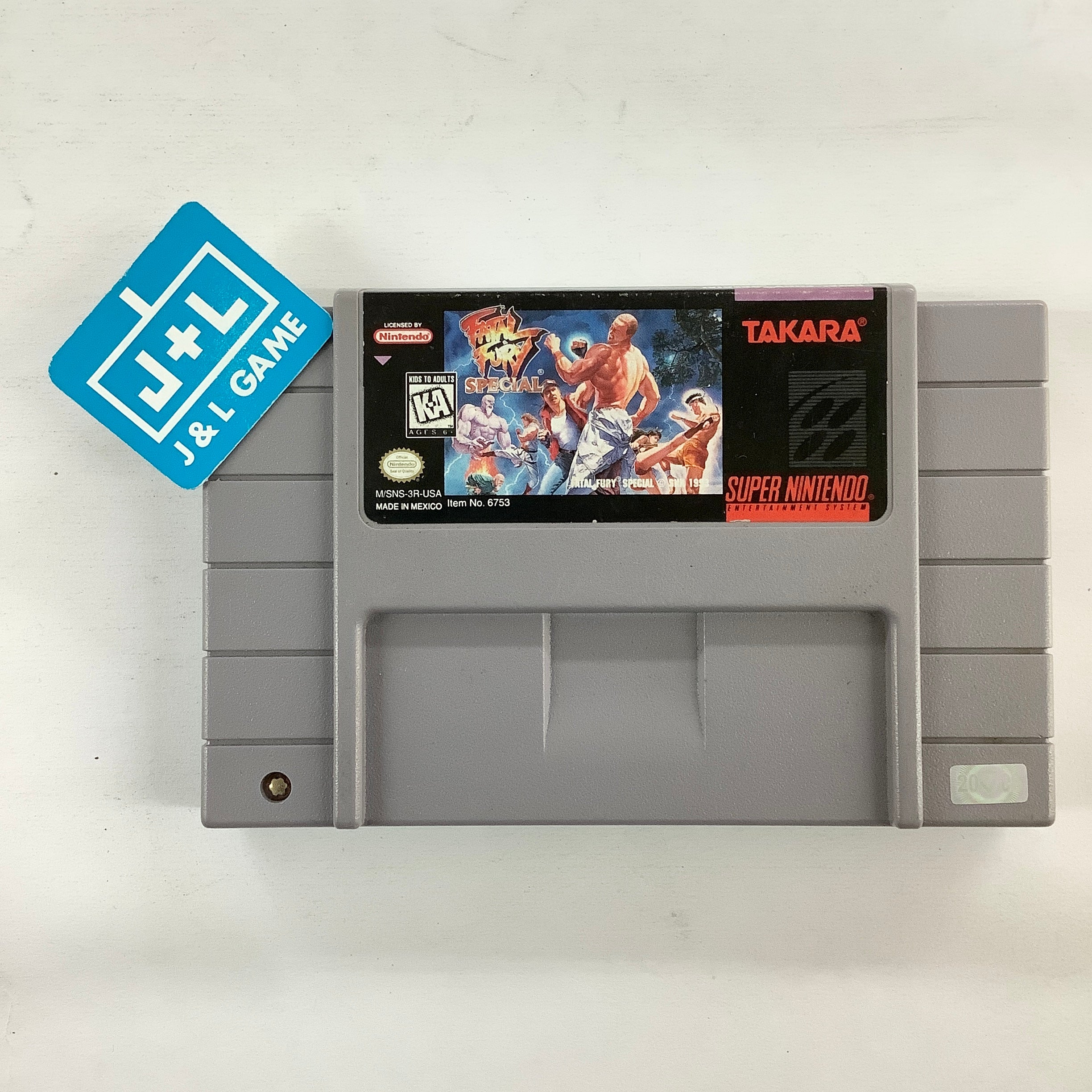 Fatal Fury Special - (SNES) Super Nintendo [Pre-Owned] Video Games Takara   