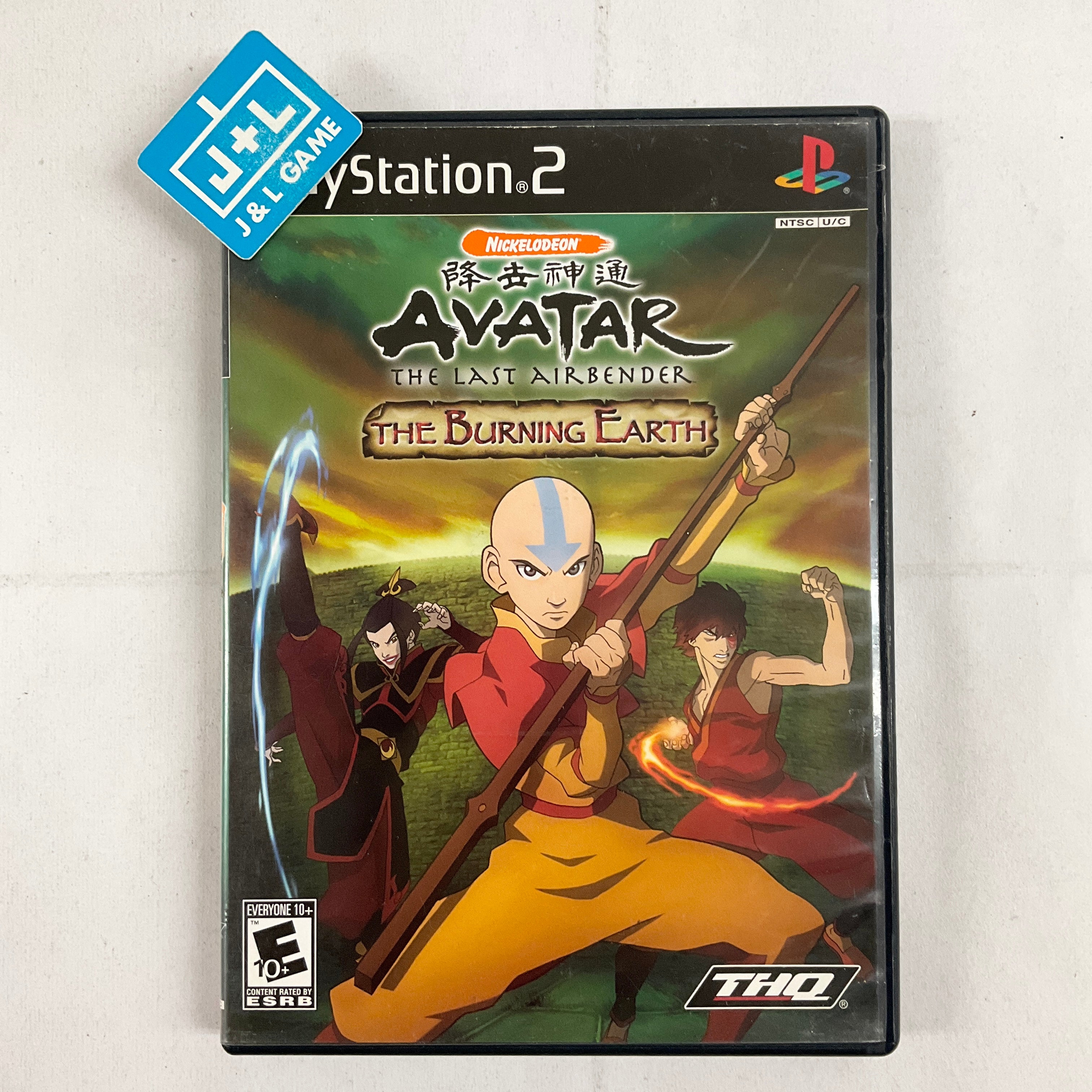 Avatar: The Burning Earth - (PS2) PlayStation 2 [Pre-Owned] Video Games THQ   