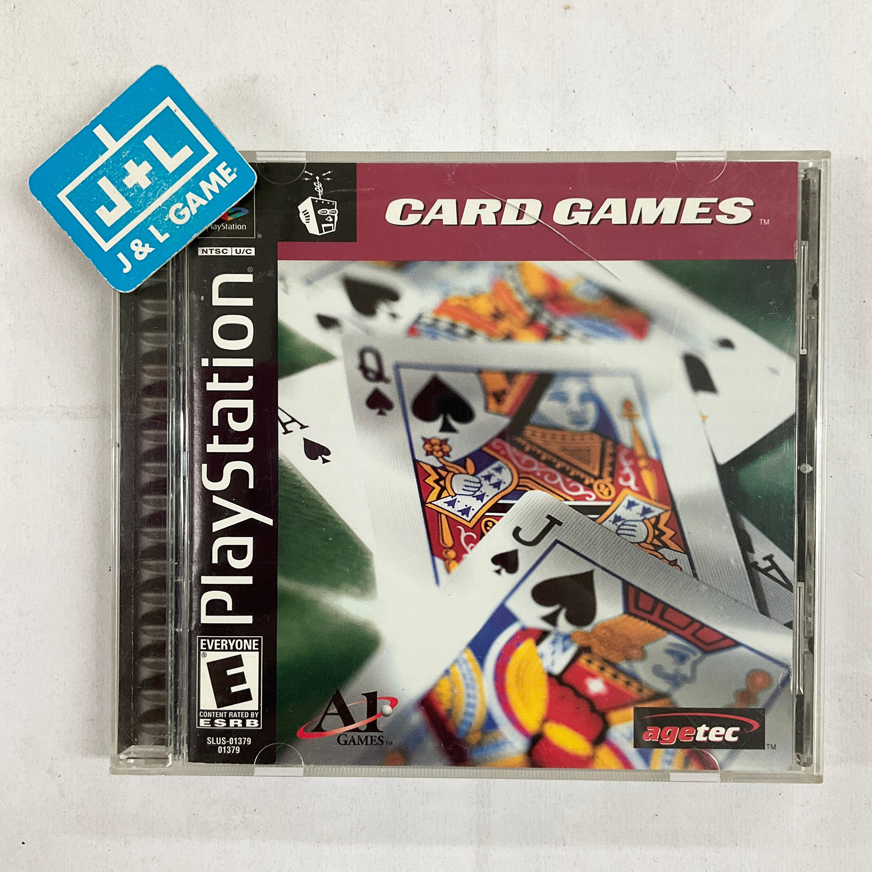 Card Games - (PS1) PlayStation 1 [Pre-Owned] Video Games Agetec   