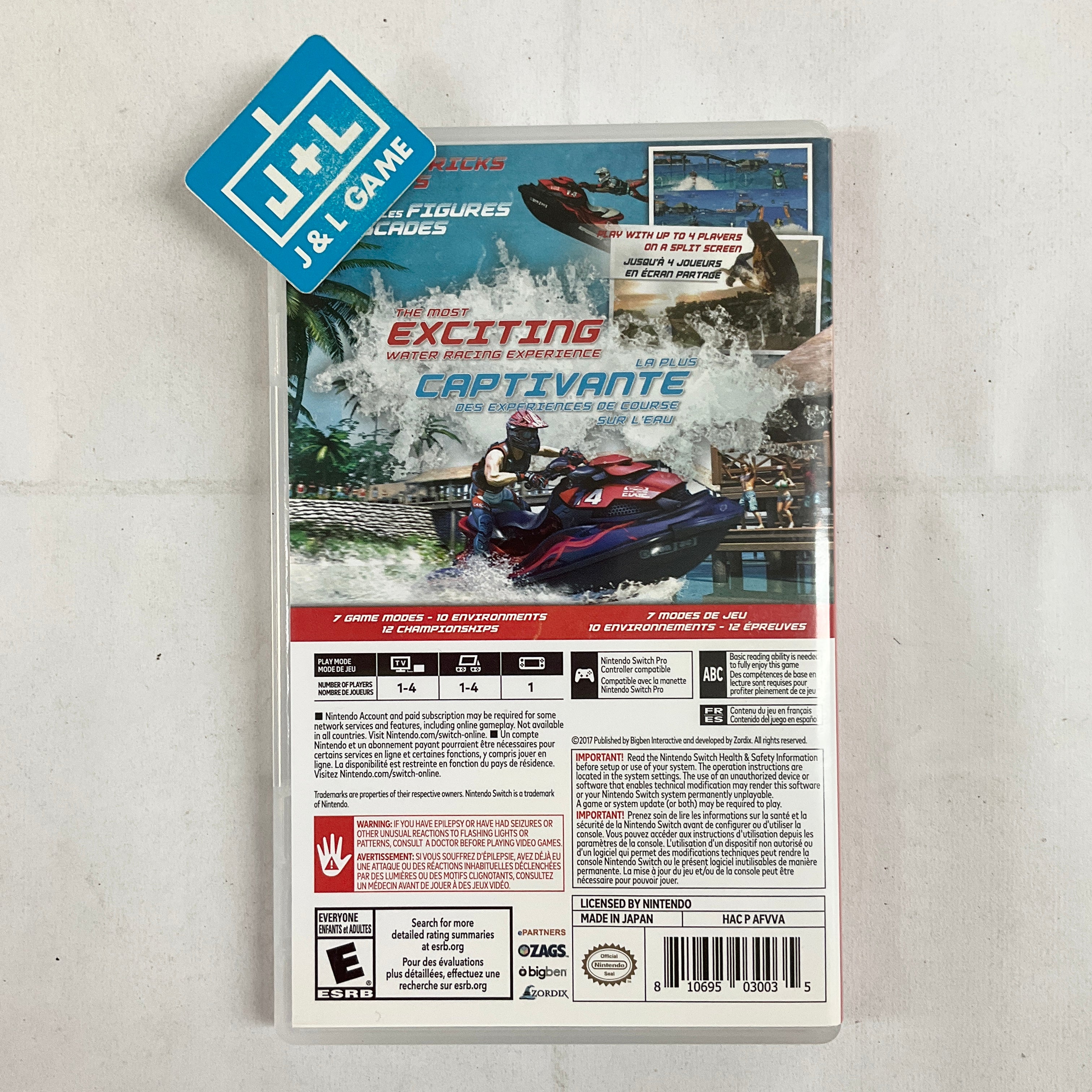 Aqua Moto Racing Utopia - (NSW) Nintendo Switch [Pre-Owned] Video Games Bigben Interactive   