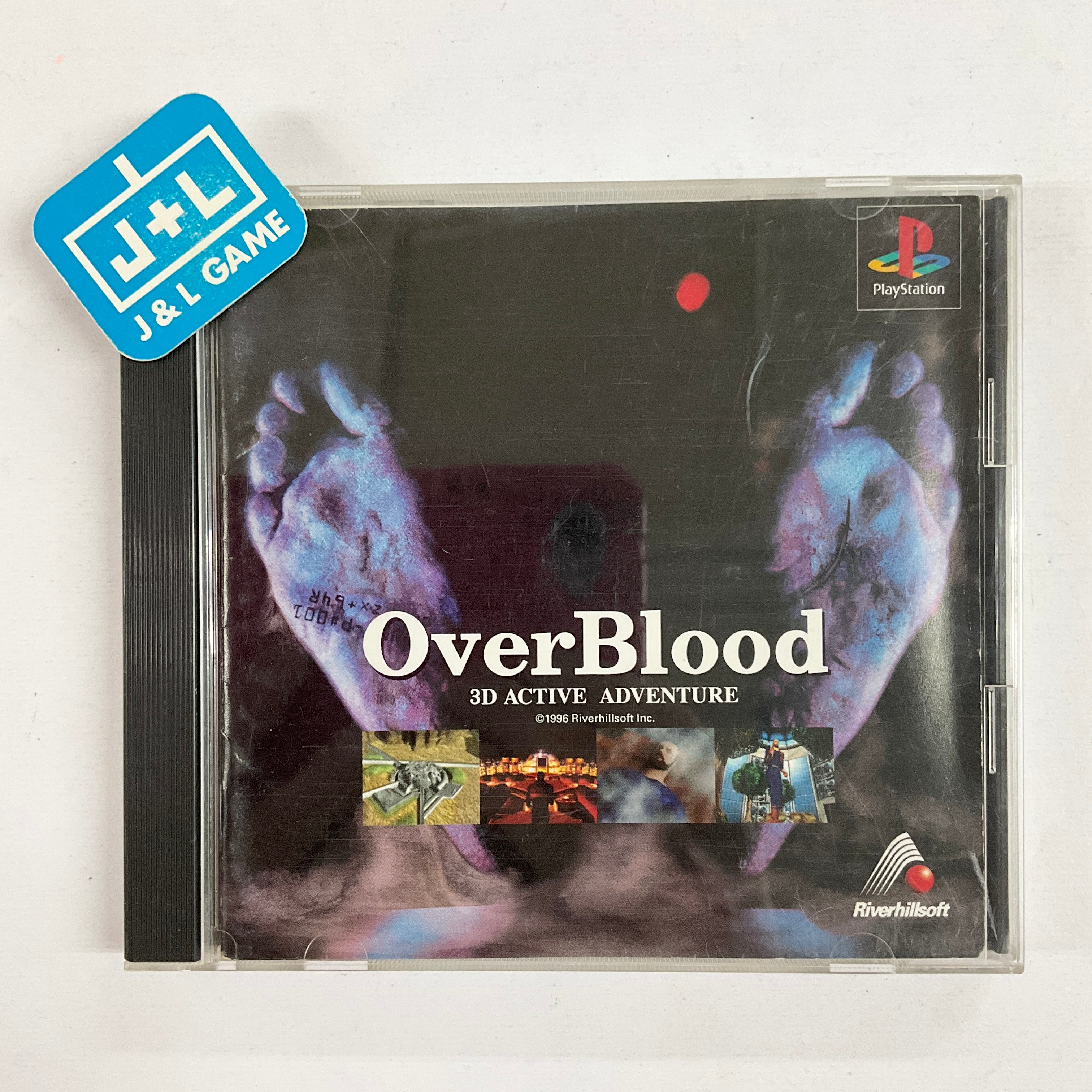 OverBlood - (PS1) PlayStation 1 [Pre-Owned] (Japanese Import) Video Games Riverhillsoft   