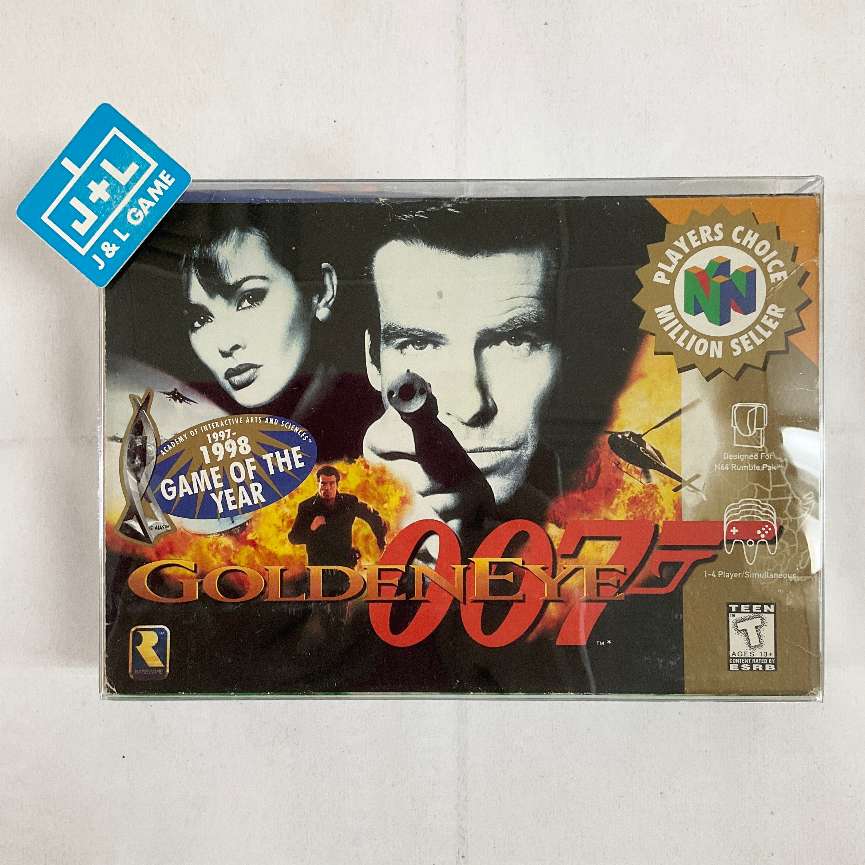 GoldenEye 007 (Player's Choice) - (N64) Nintendo 64 [Pre-Owned] Video Games Nintendo   