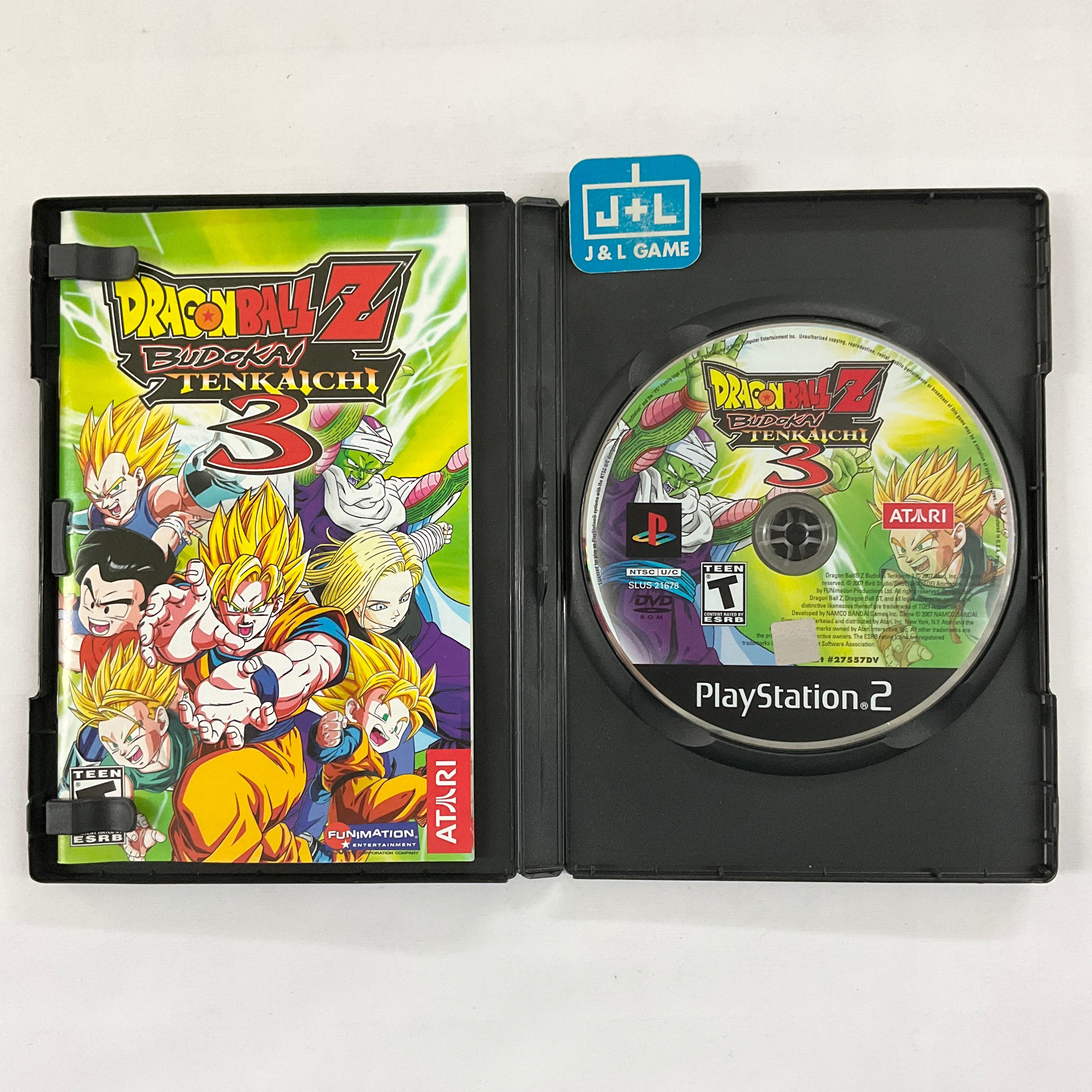 Dragon Ball Z: Budokai Tenkaichi 3 (Canadian Cover) - (PS2) Playstation 2 [Pre-Owned] Video Games Atari Inc.   