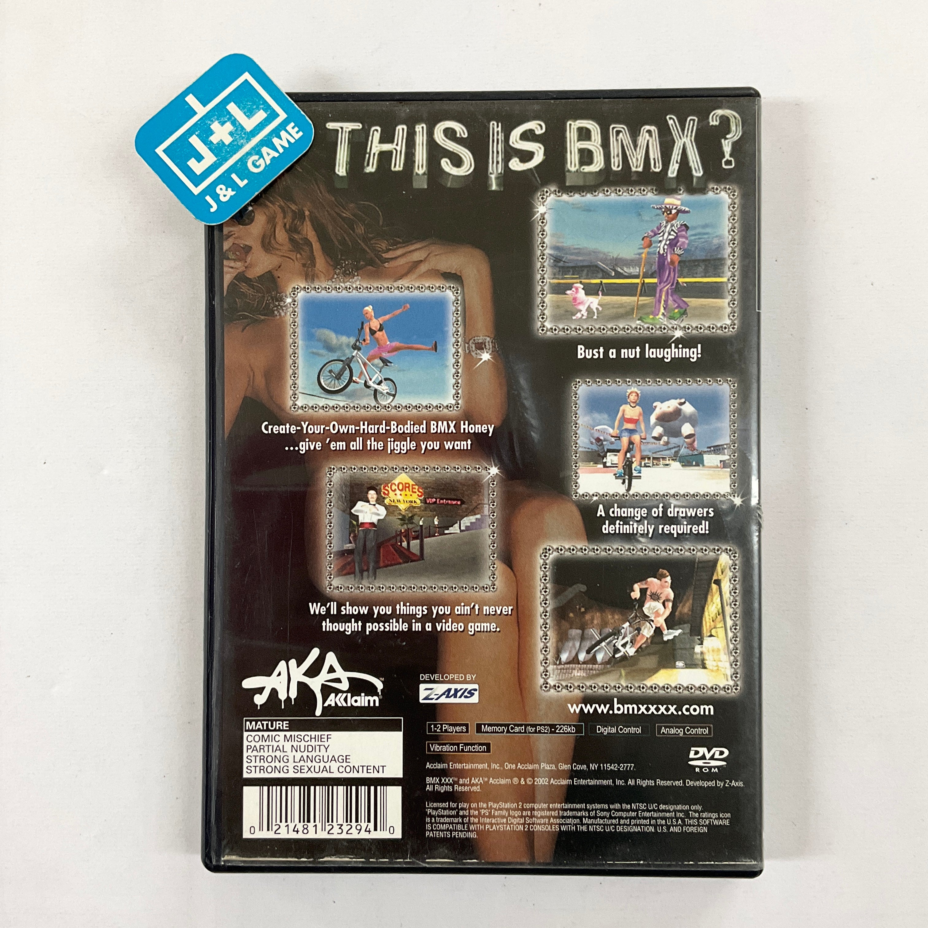 BMX XXX - (PS2) PlayStation 2 [Pre-Owned] Video Games Acclaim   