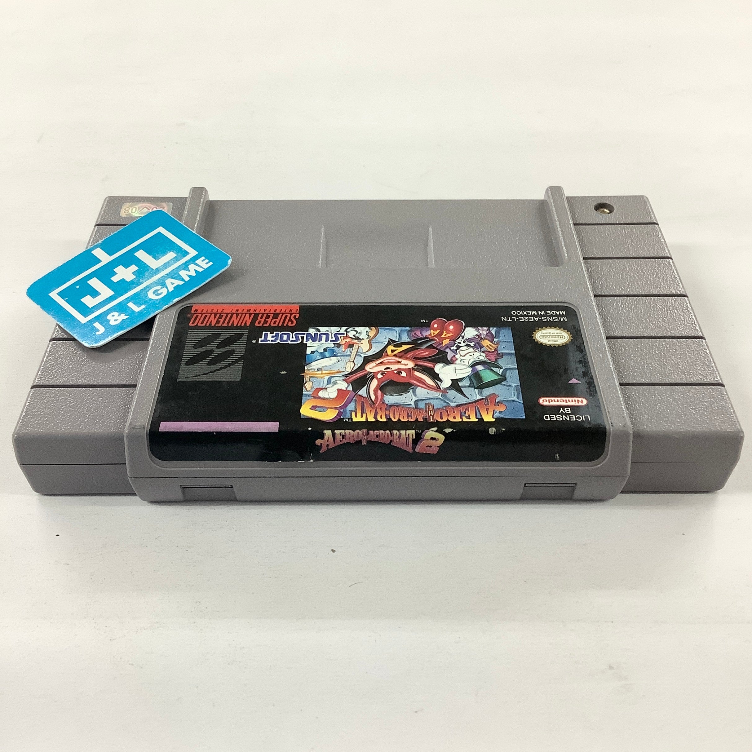 Aero the Acro-Bat 2 - (SNES) Super Nintendo [Pre-Owned] Video Games SunSoft   