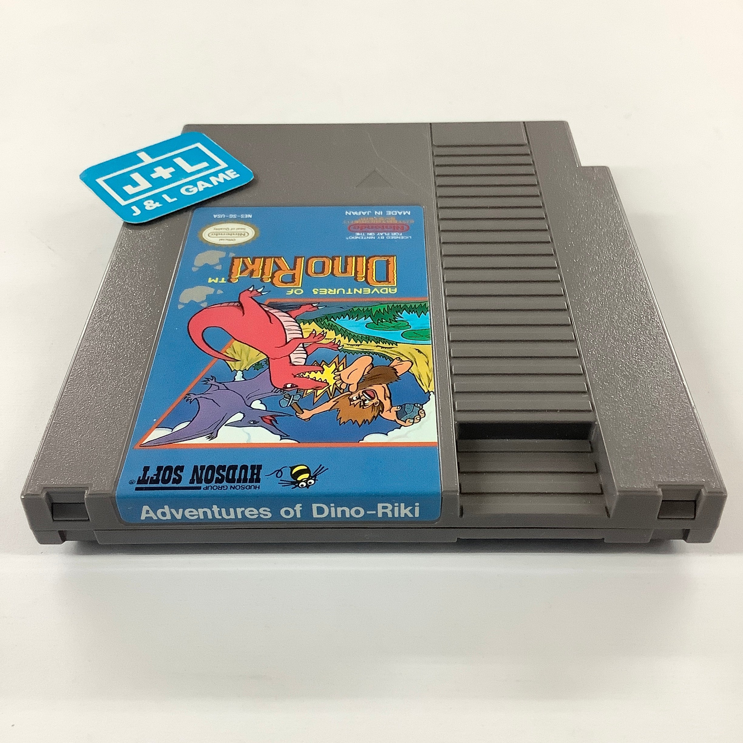 Adventures of Dino Riki - (NES) Nintendo Entertainment System [Pre-Owned] Video Games Hudson Soft   