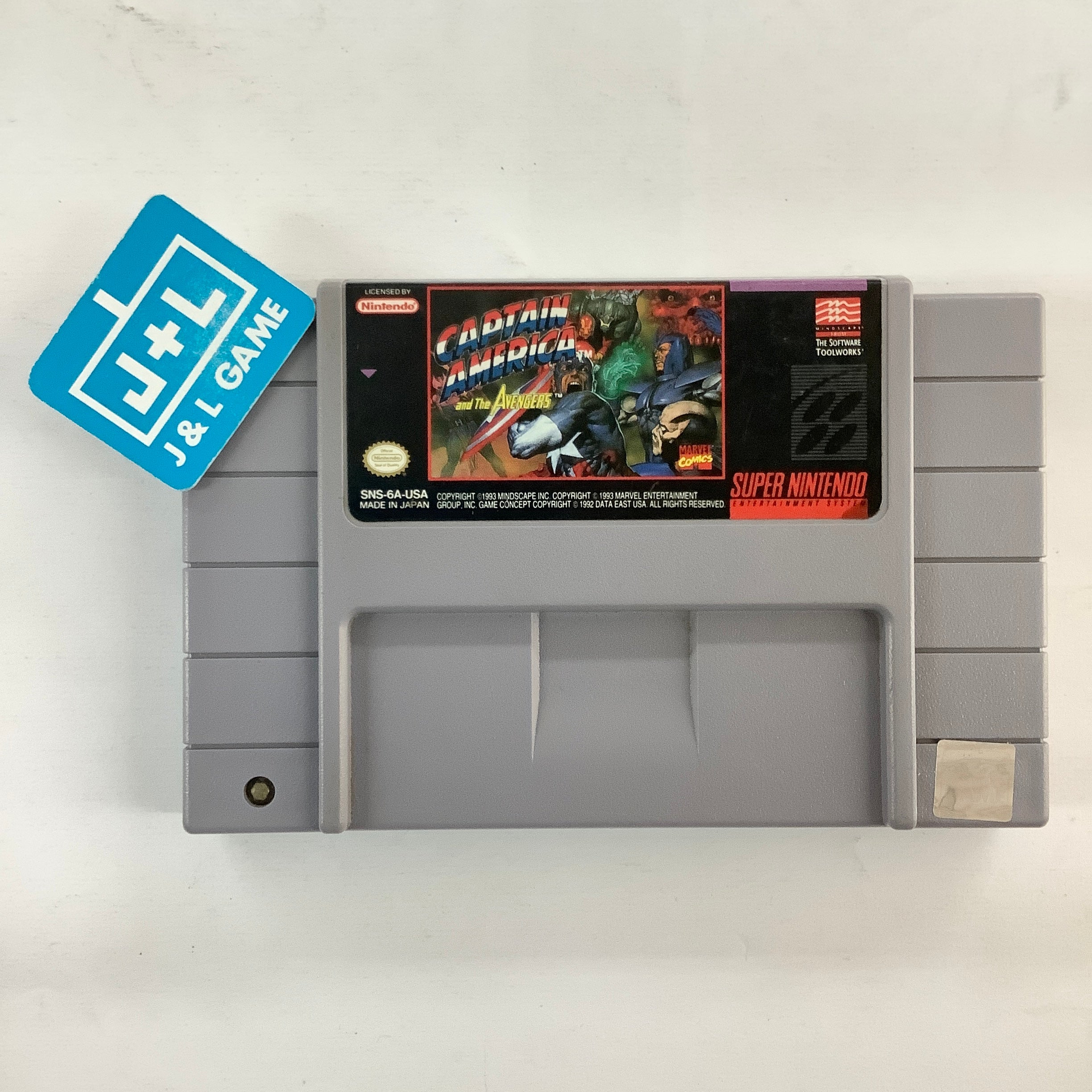 Captain America and the Avengers - (SNES) Super Nintendo [Pre-Owned] Video Games Mindscape   