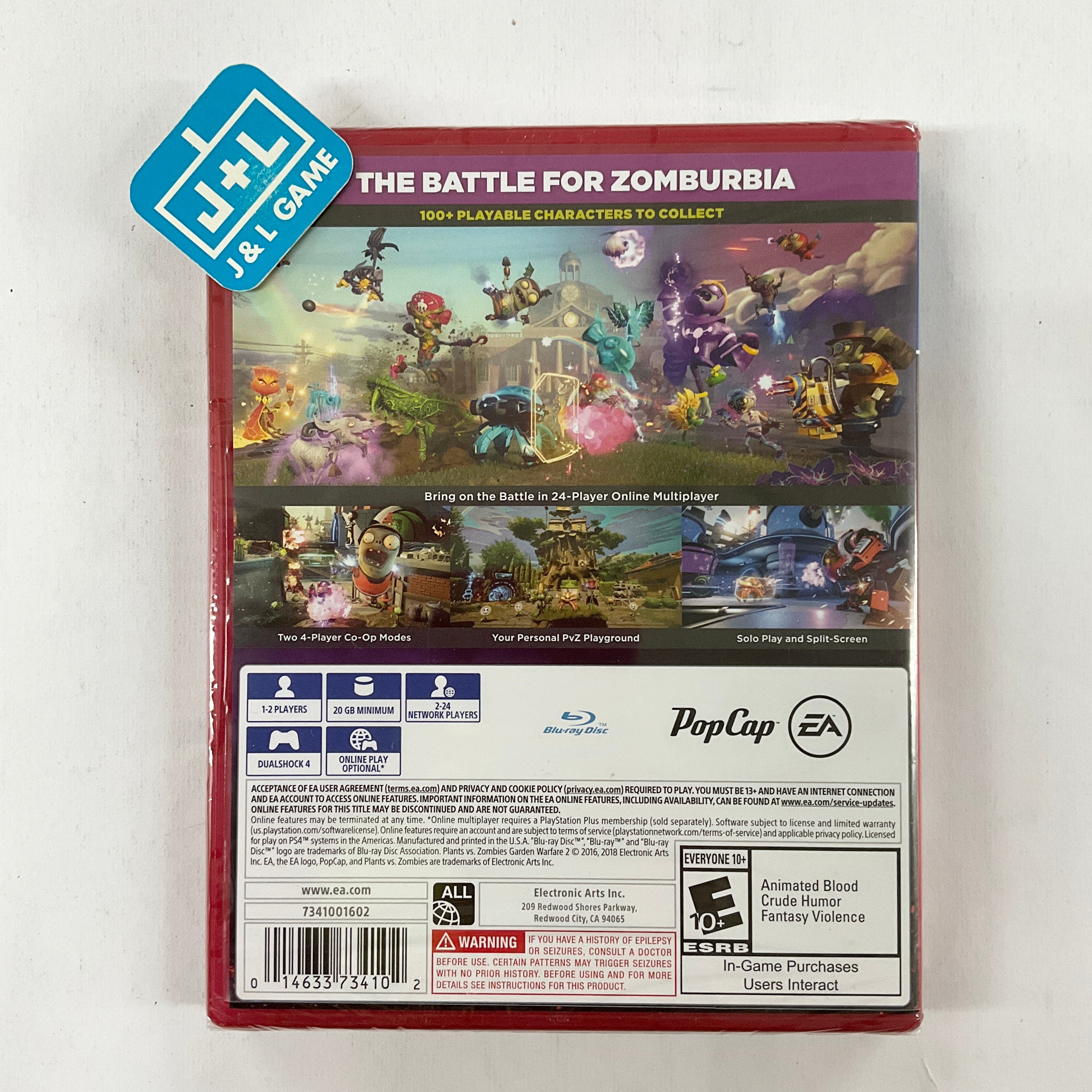 Plants Vs. Zombies: Garden Warfare 2 (PlayStation Hits) - (PS4) PlayStation 4 Video Games Electronic Arts