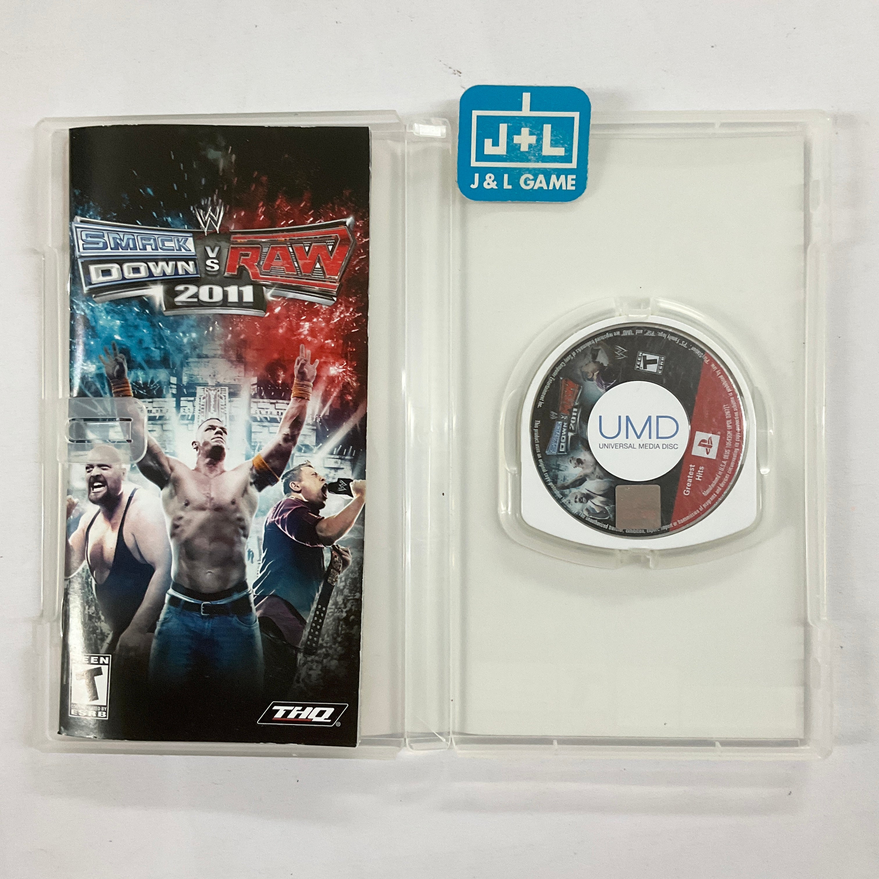 WWE SmackDown vs. Raw 2011 (Greatest Hits) - Sony PSP [Pre-Owned] Video Games THQ   