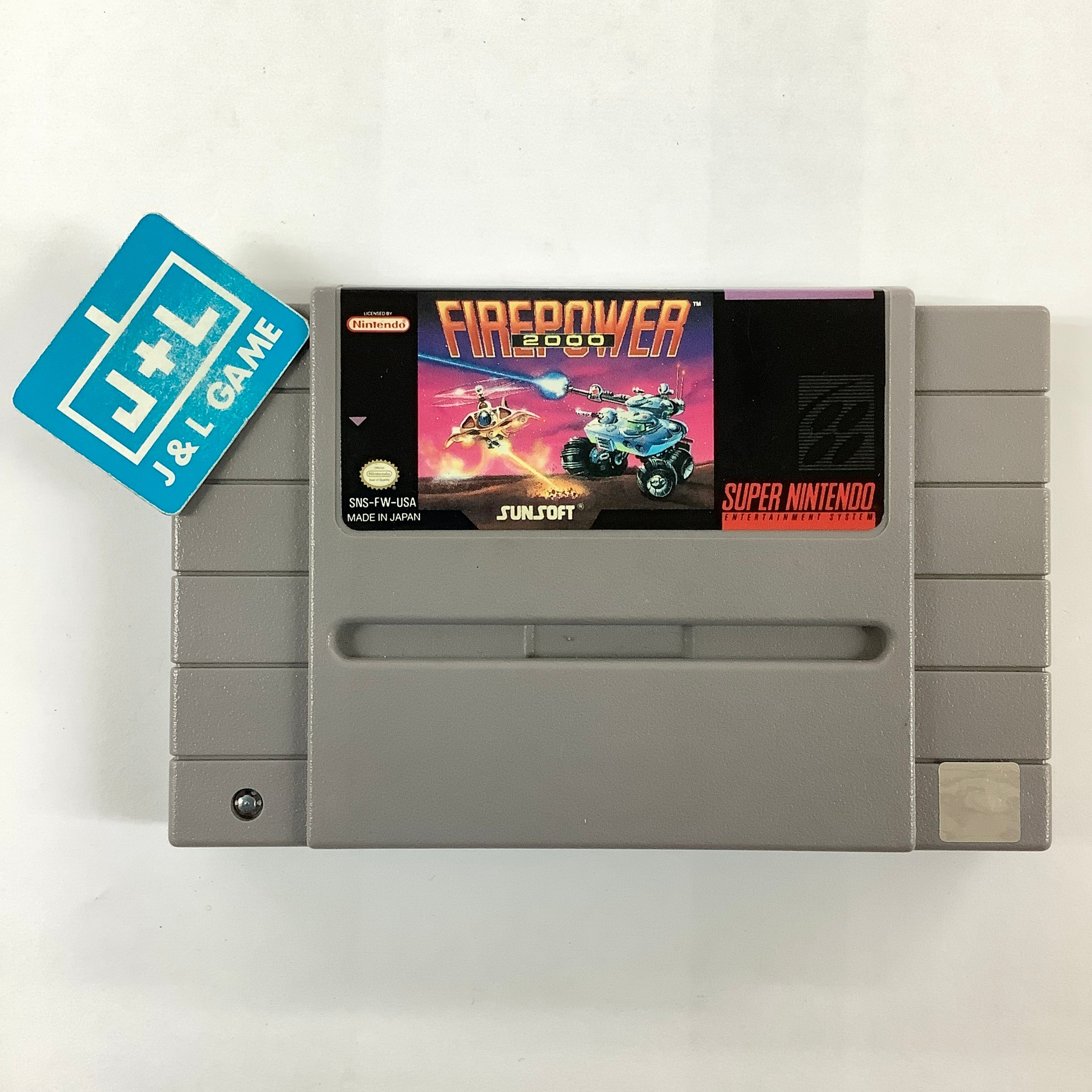 Firepower 2000 - (SNES) Super Nintendo [Pre-Owned] Video Games SunSoft   