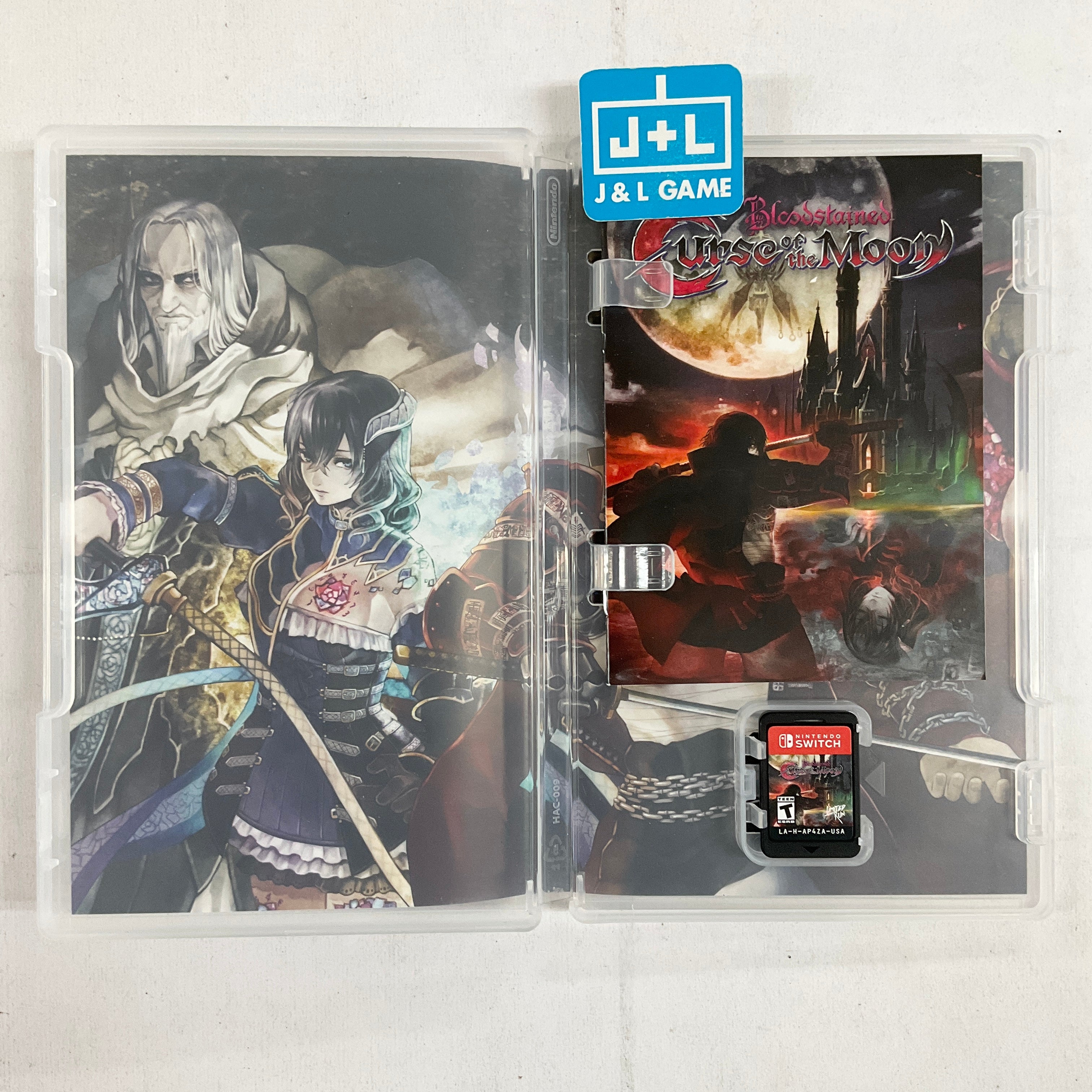 Bloodstained: Curse of the Moon (Limited Run #031) (Alt. Cover) - (NSW) Nintendo Switch [Pre-Owned] Video Games Limited Run Games   