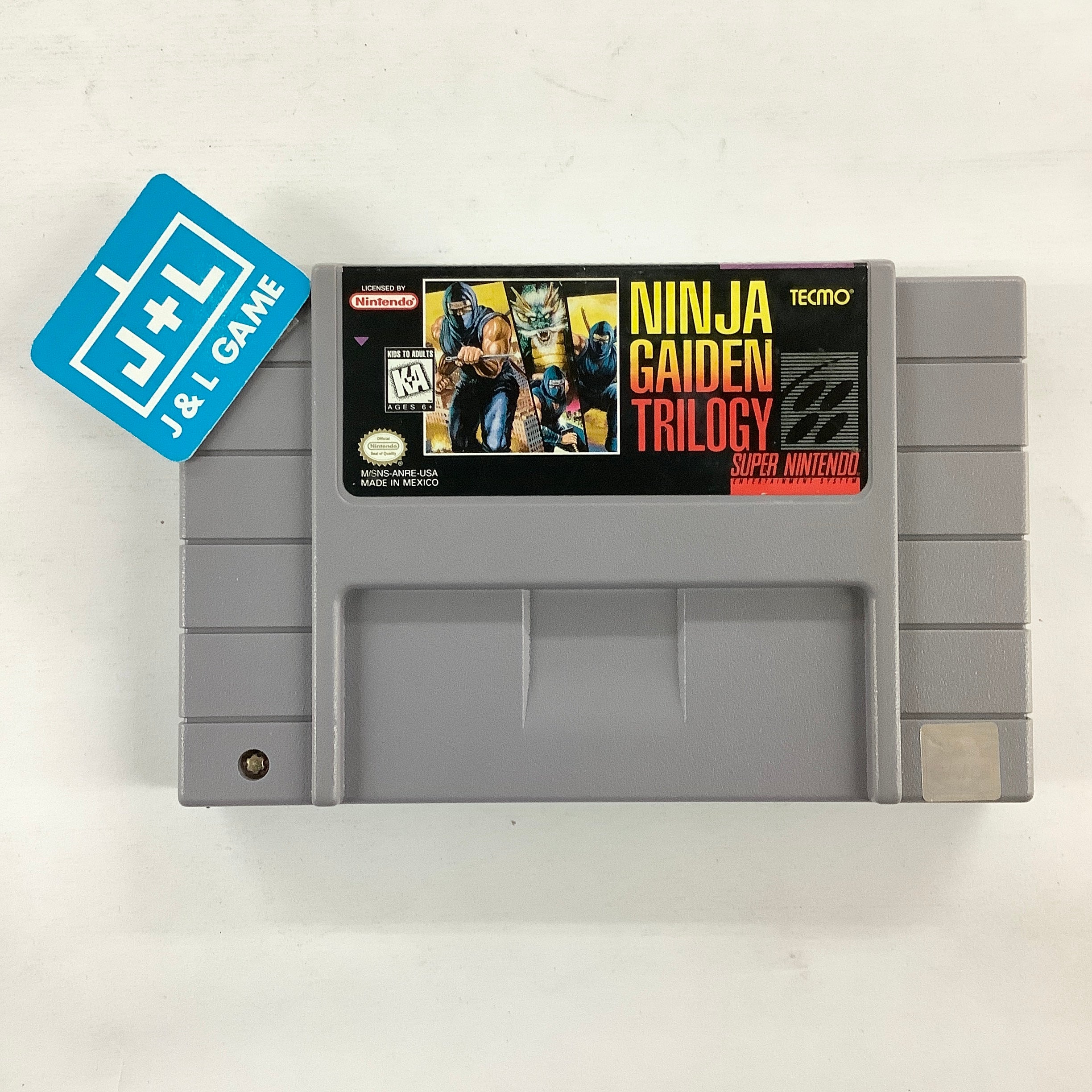 Ninja Gaiden Trilogy - (SNES) Super Nintendo [Pre-Owned] Video Games Tecmo   