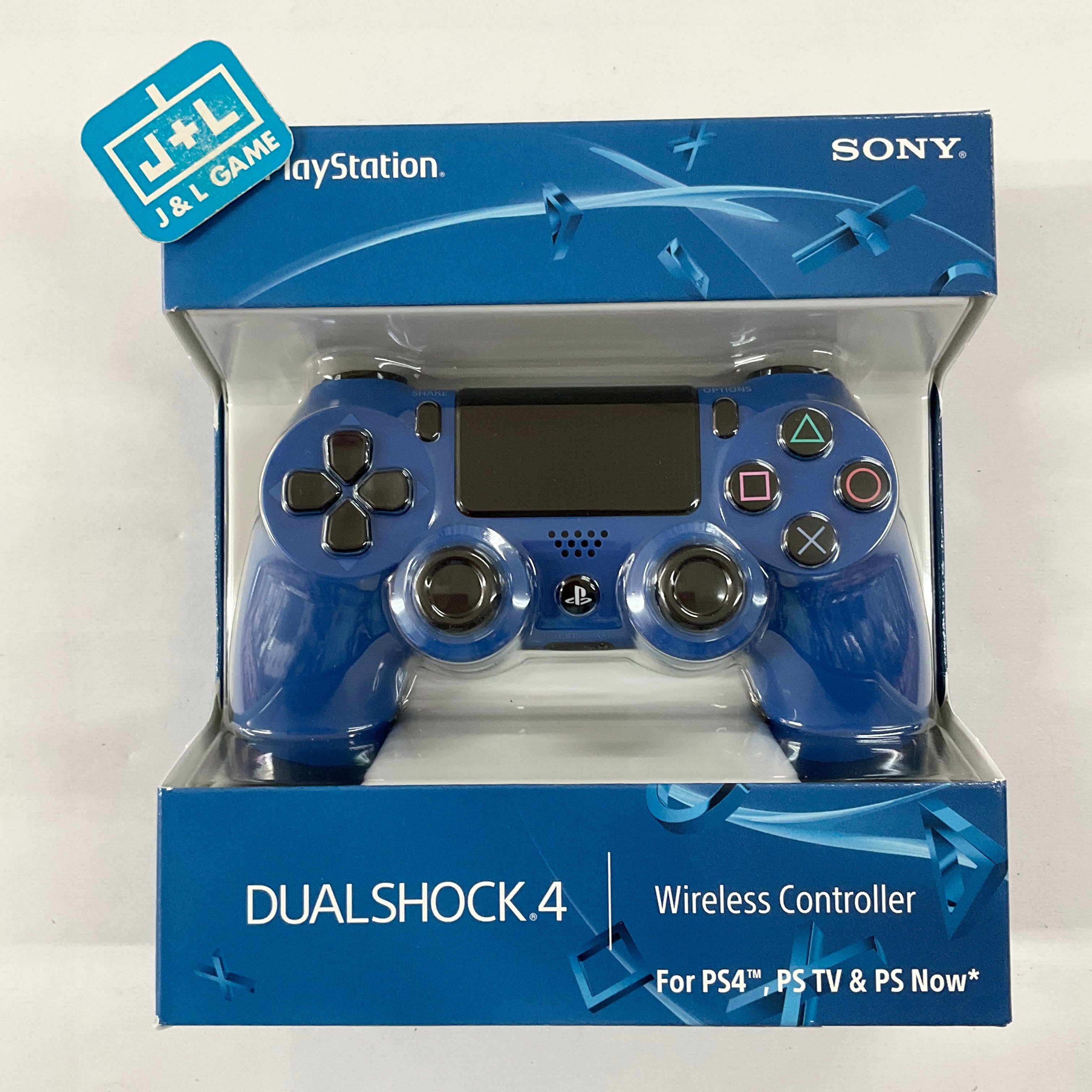 SONY Dualshock 4 Wireless Controller (Wave Blue) - (PS4) PlayStation 4 Accessories Sony