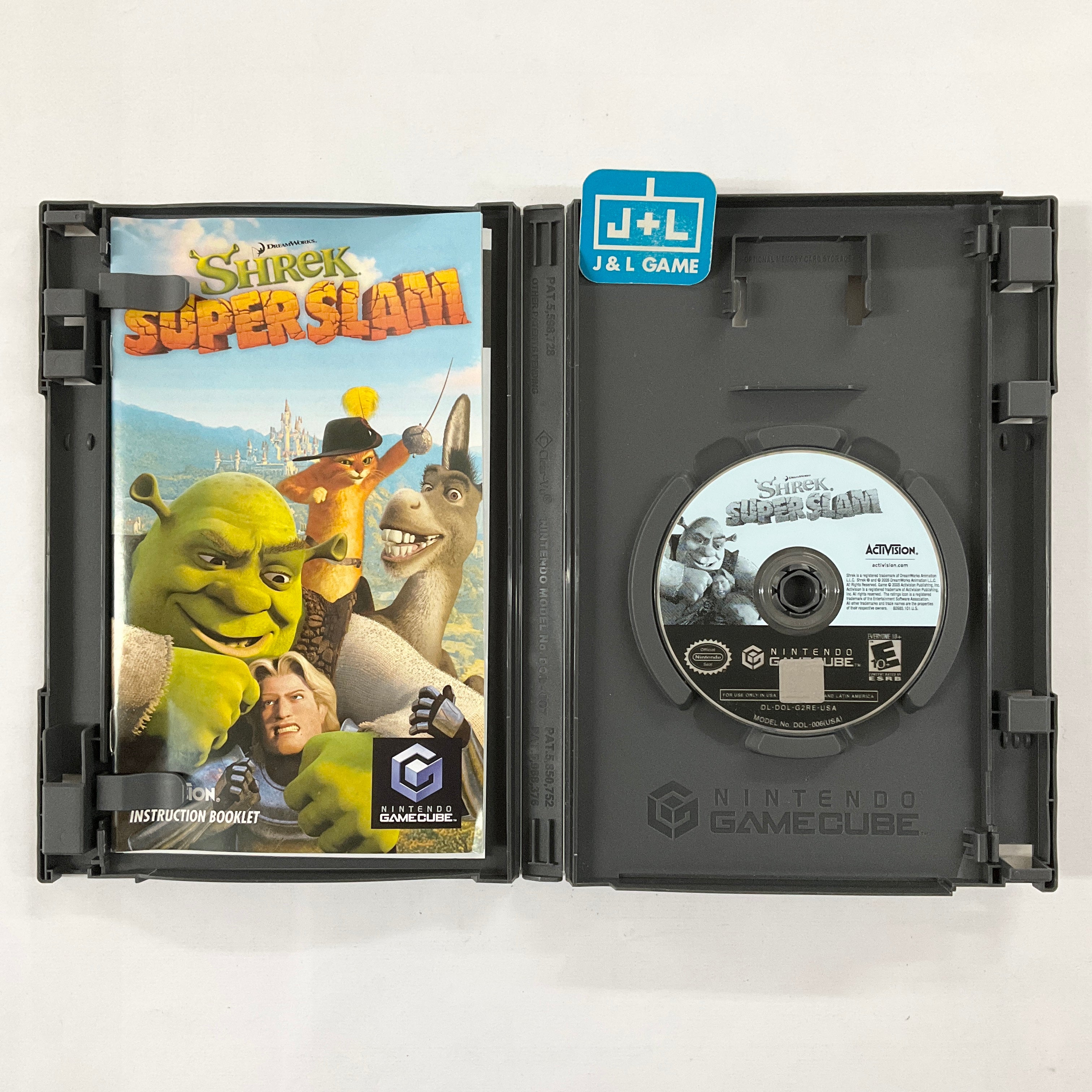 Shrek SuperSlam - (GC) GameCube [Pre-Owned] Video Games Activision   