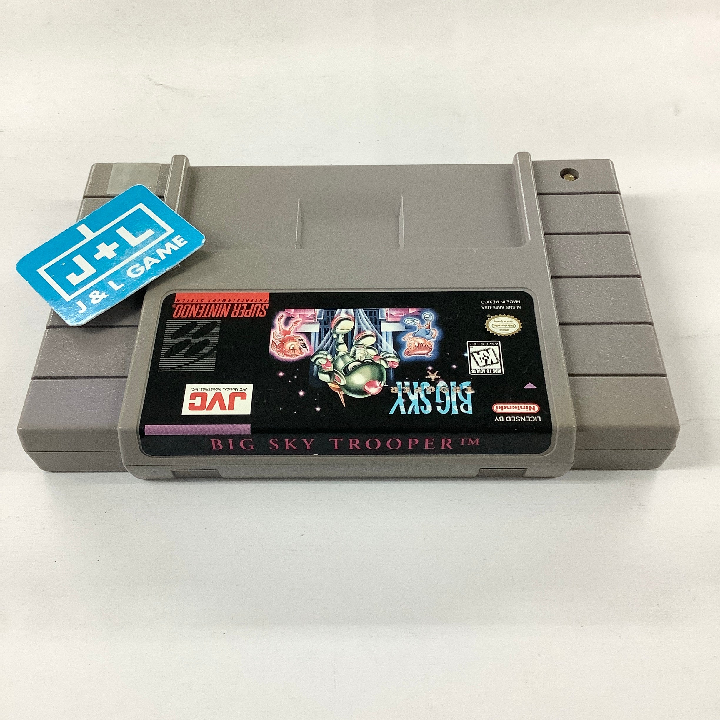 Big Sky Trooper - (SNES) Super Nintendo [Pre-Owned] Video Games JVC Musical Industries, Inc.   