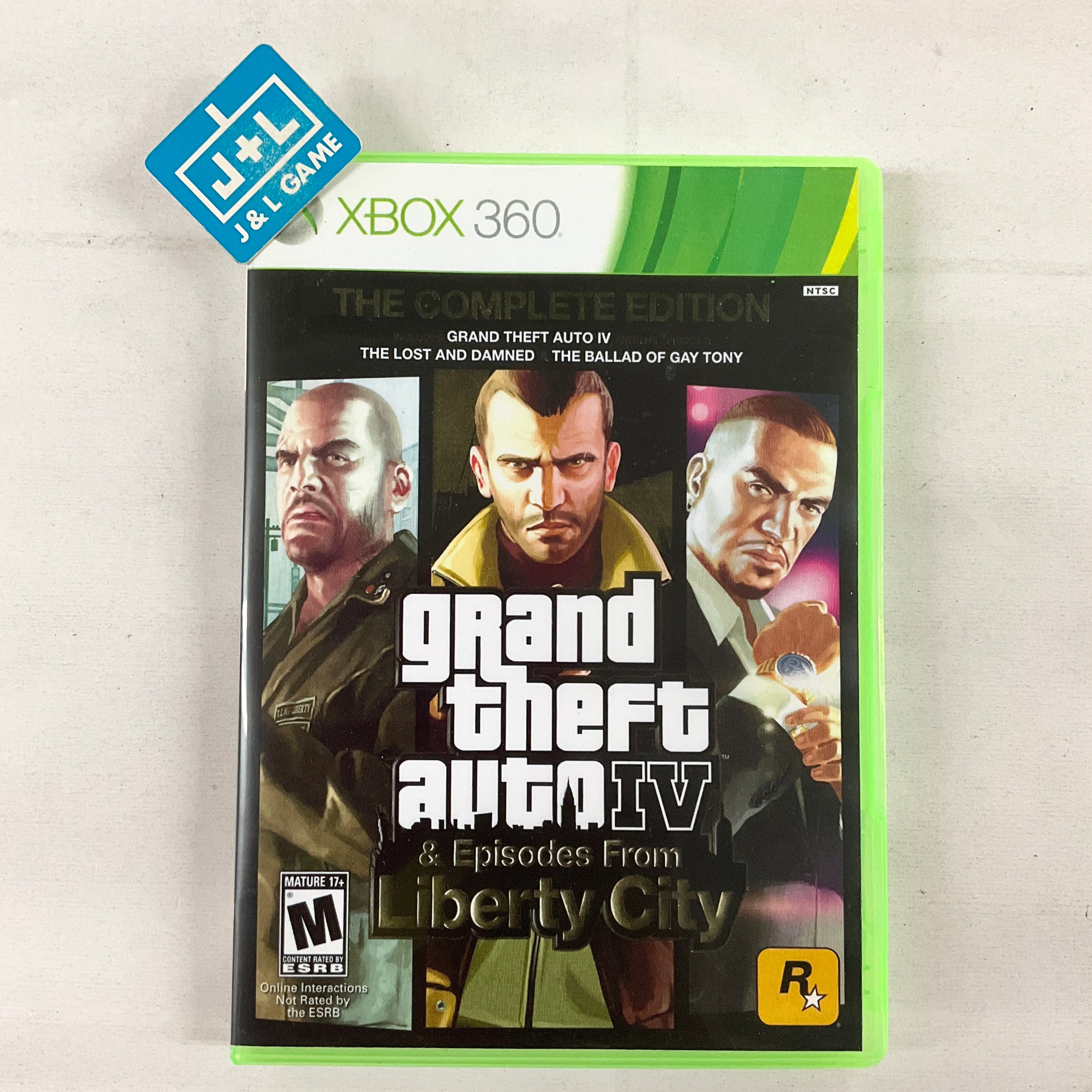 Grand Theft Auto IV: The Complete Edition - Xbox 360 [Pre-Owned] Video Games Rockstar Games   