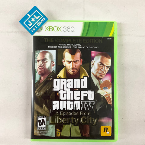 Grand Theft Auto IV: The Complete Edition - Xbox 360 [Pre-Owned] Video Games Rockstar Games   