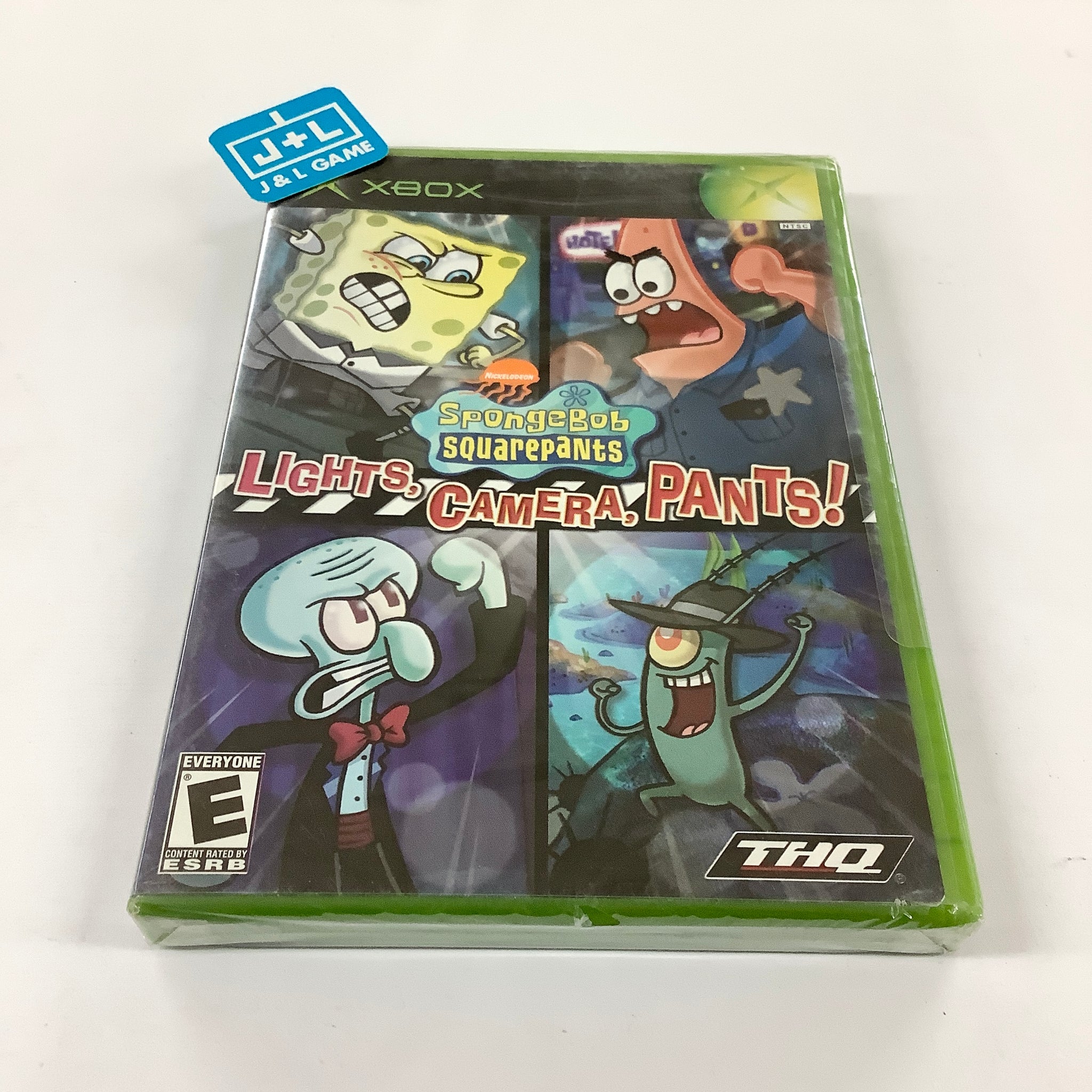 SpongeBob Squarepants Lights, Camera, Pants (XB) Xbox J&L Video
