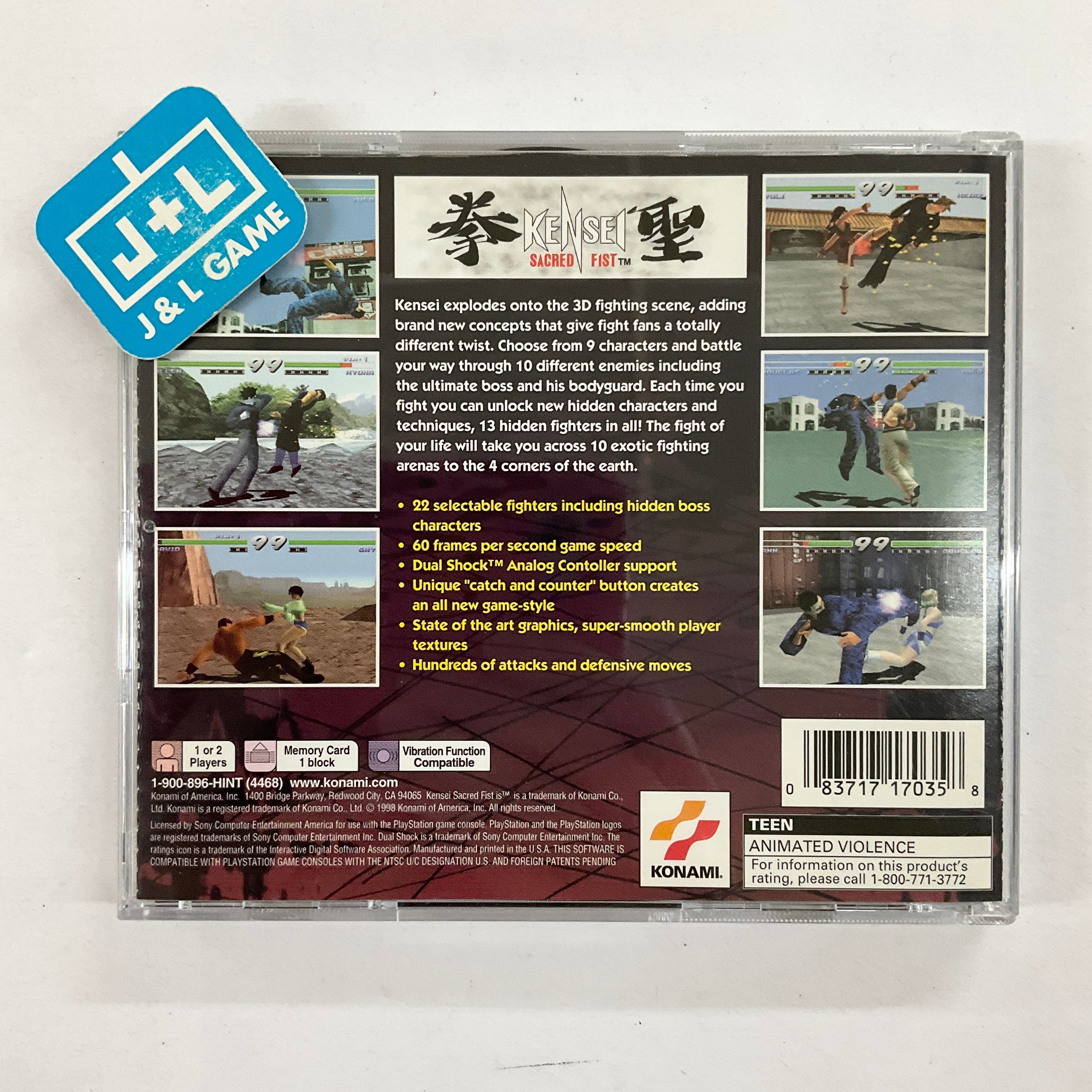 Jeu PS1 LORD OF FIST Version NTSC-J Japon - Complet En Bon état - Combat 2D/3D
