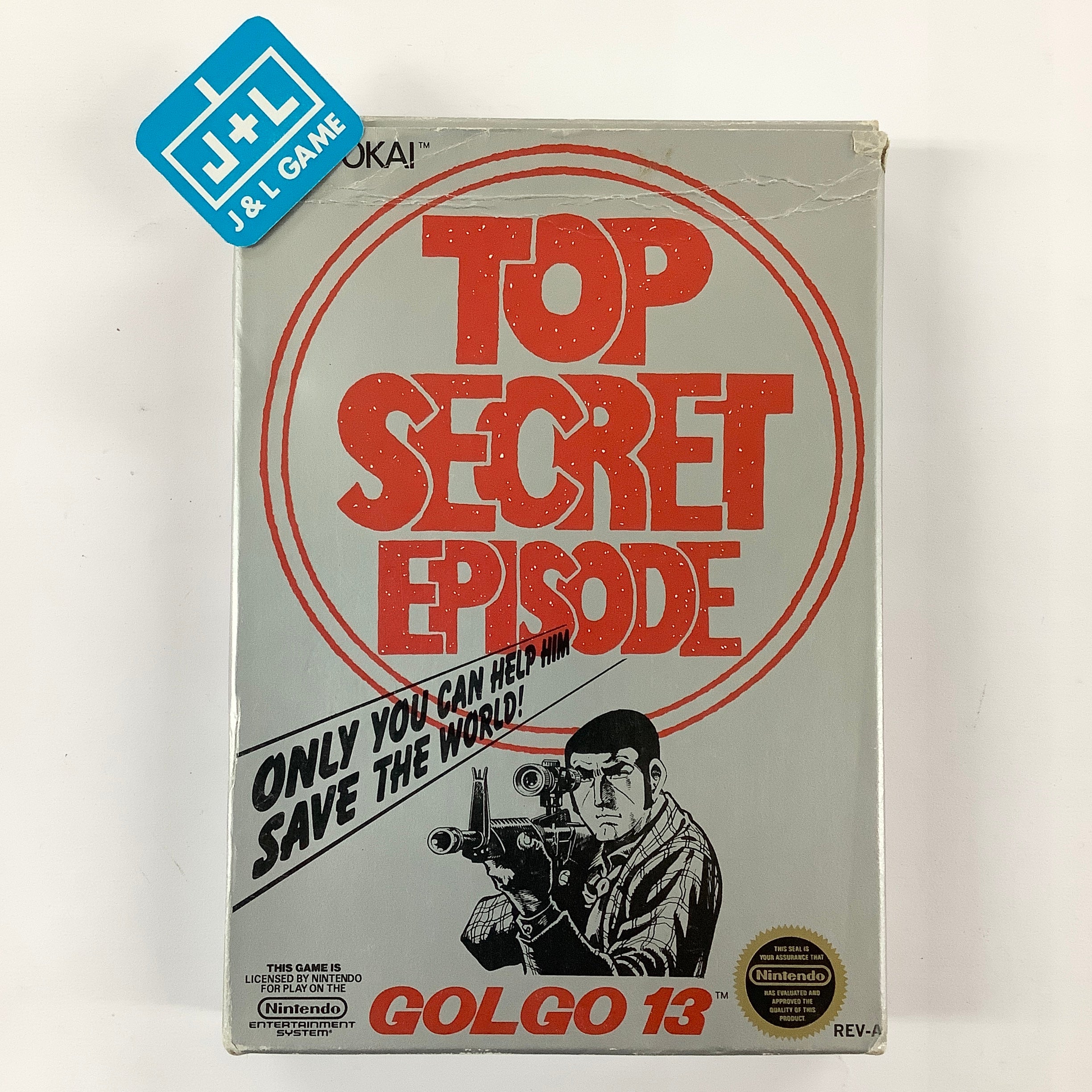 Golgo 13: Top Secret Episode - (NES) Nintendo Entertainment System [Pre-Owned] Video Games Vic Tokai   