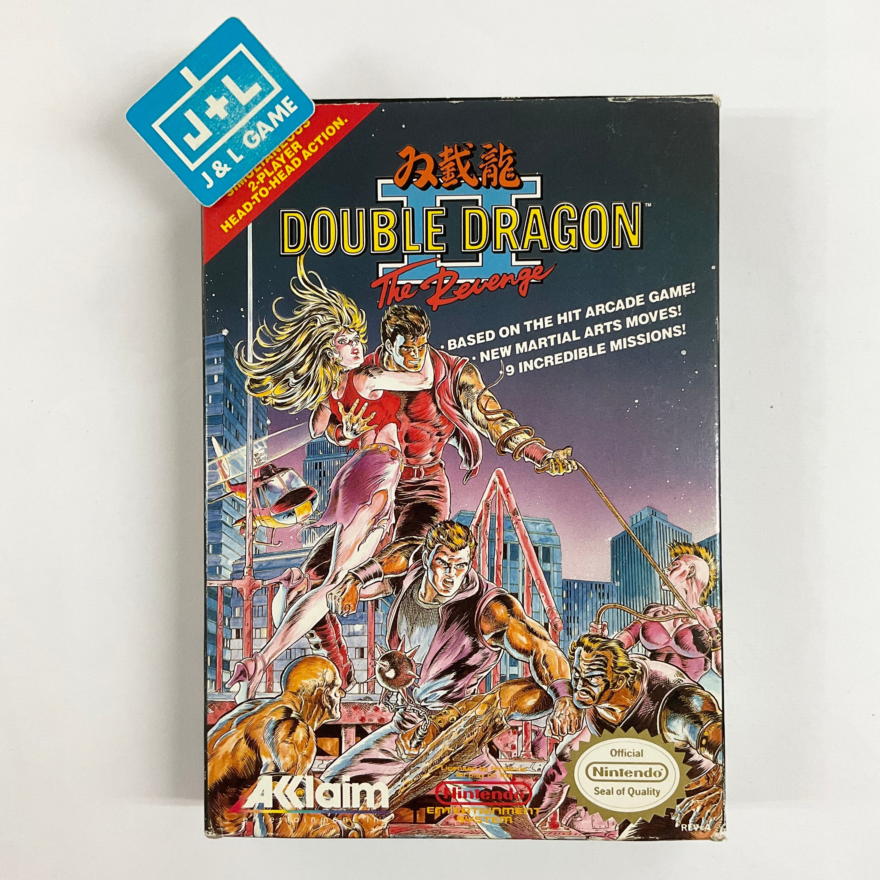 Double Dragon II: The Revenge - (NES) Nintendo Entertainment System [Pre-Owned] Video Games Acclaim   