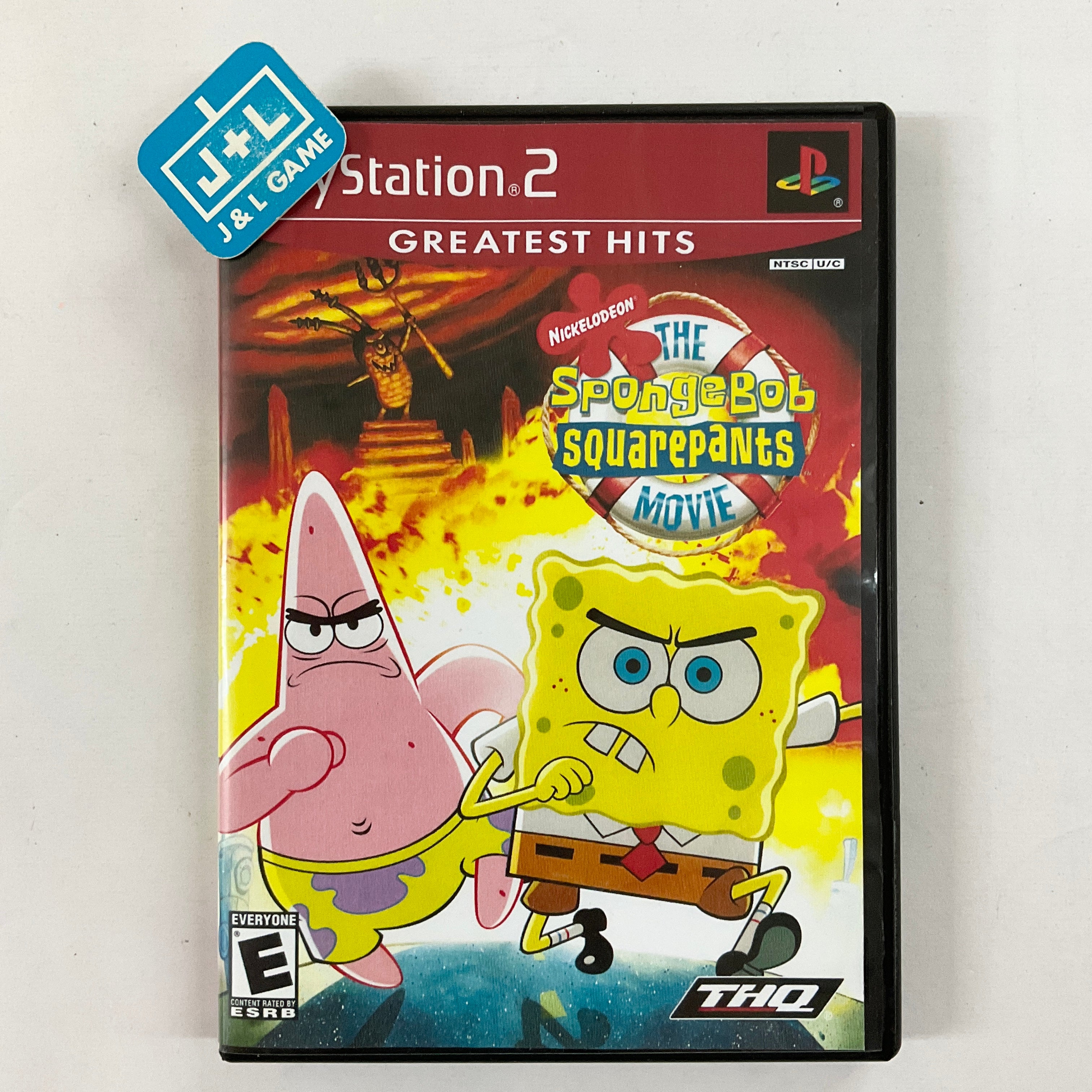 The SpongeBob SquarePants Movie (Greatest Hits) - (PS2) PlayStation 2 [Pre-Owned] Video Games THQ   