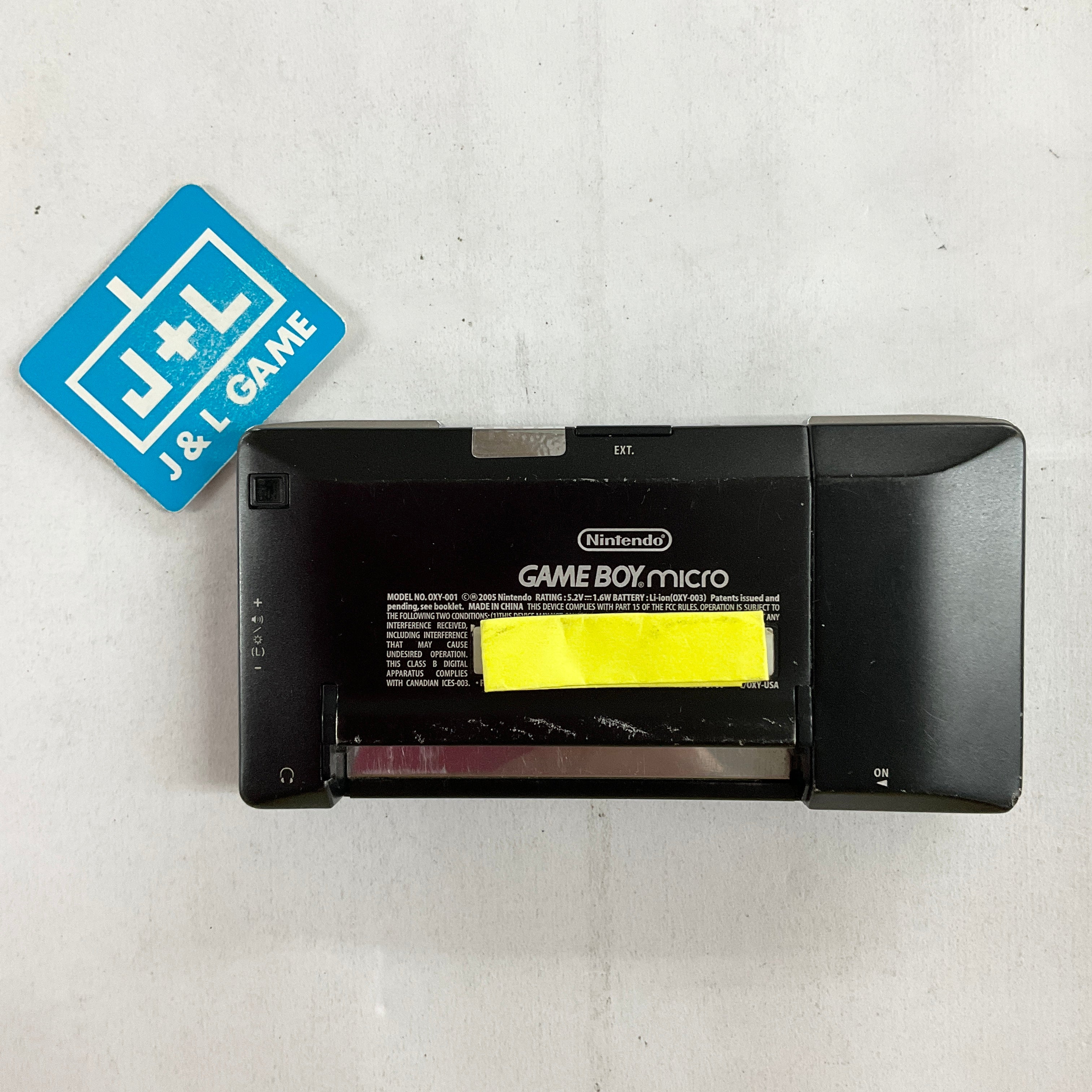 Game Boy Micro (Black) - (GBA) Game Boy Advance [Pre-Owned] (Japanese Import) Consoles Nintendo   