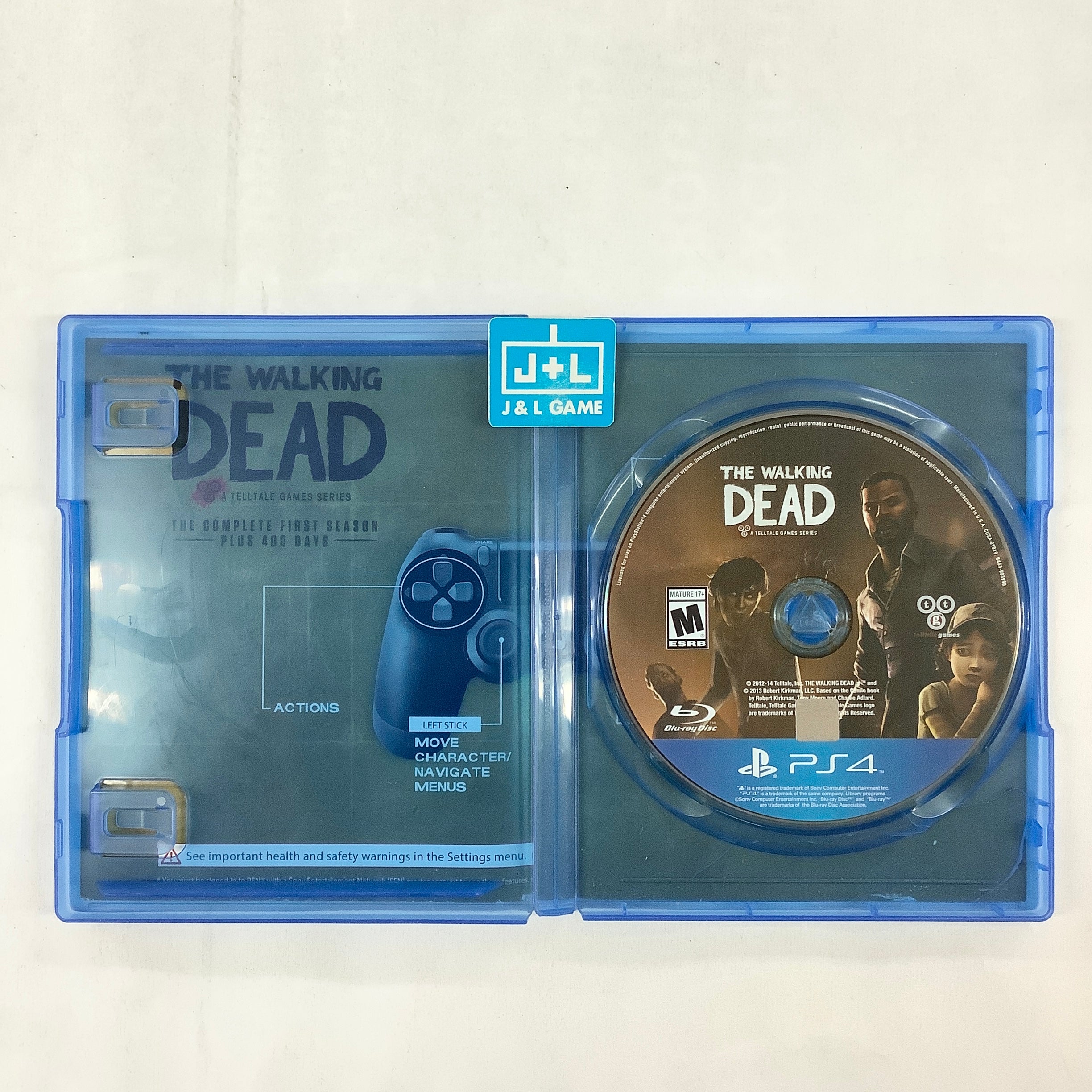 The Walking Dead: The Complete First Season - (PS4) PlayStation 4