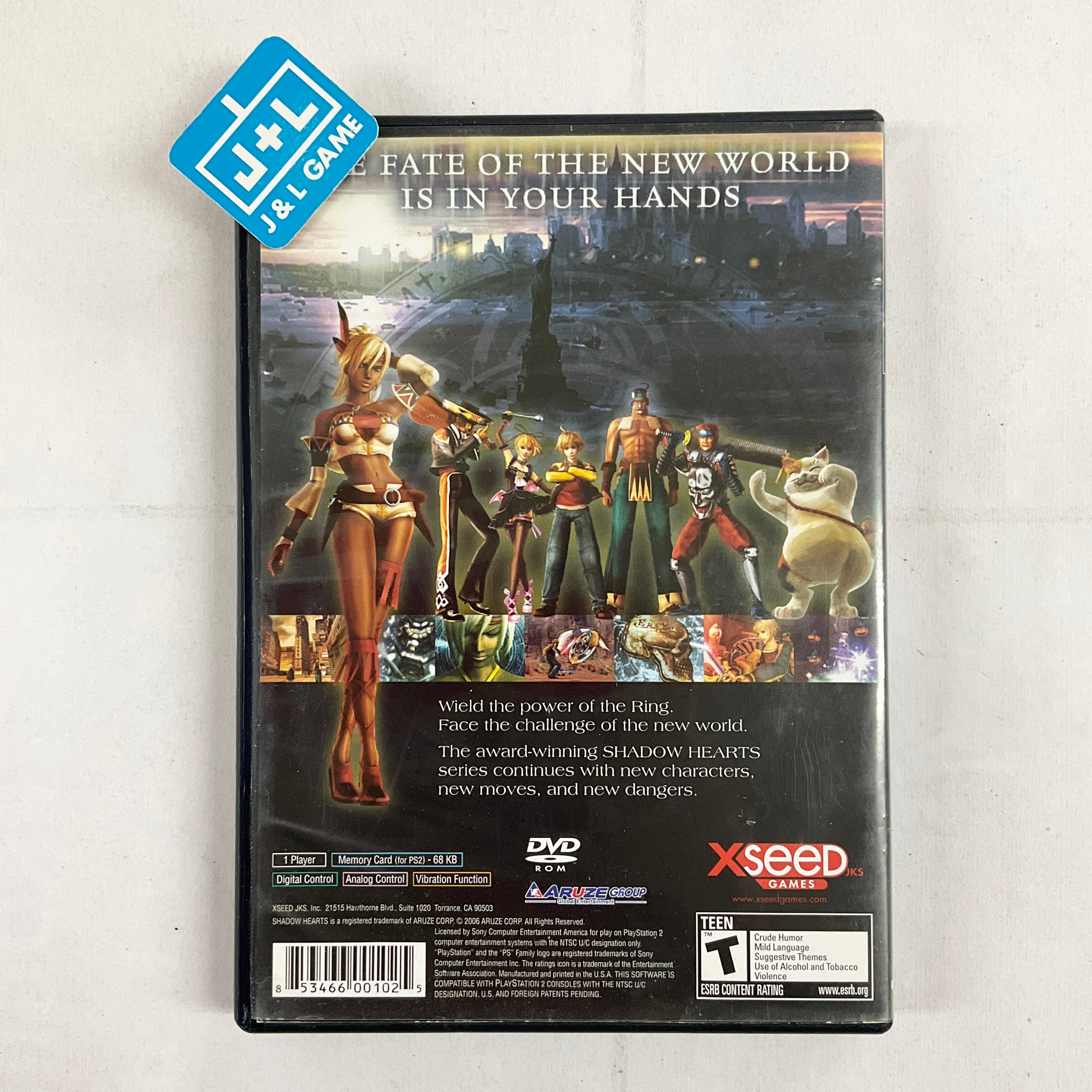 Shadow Hearts: From the New World - (PS2) PlayStation 2 [Pre-Owned