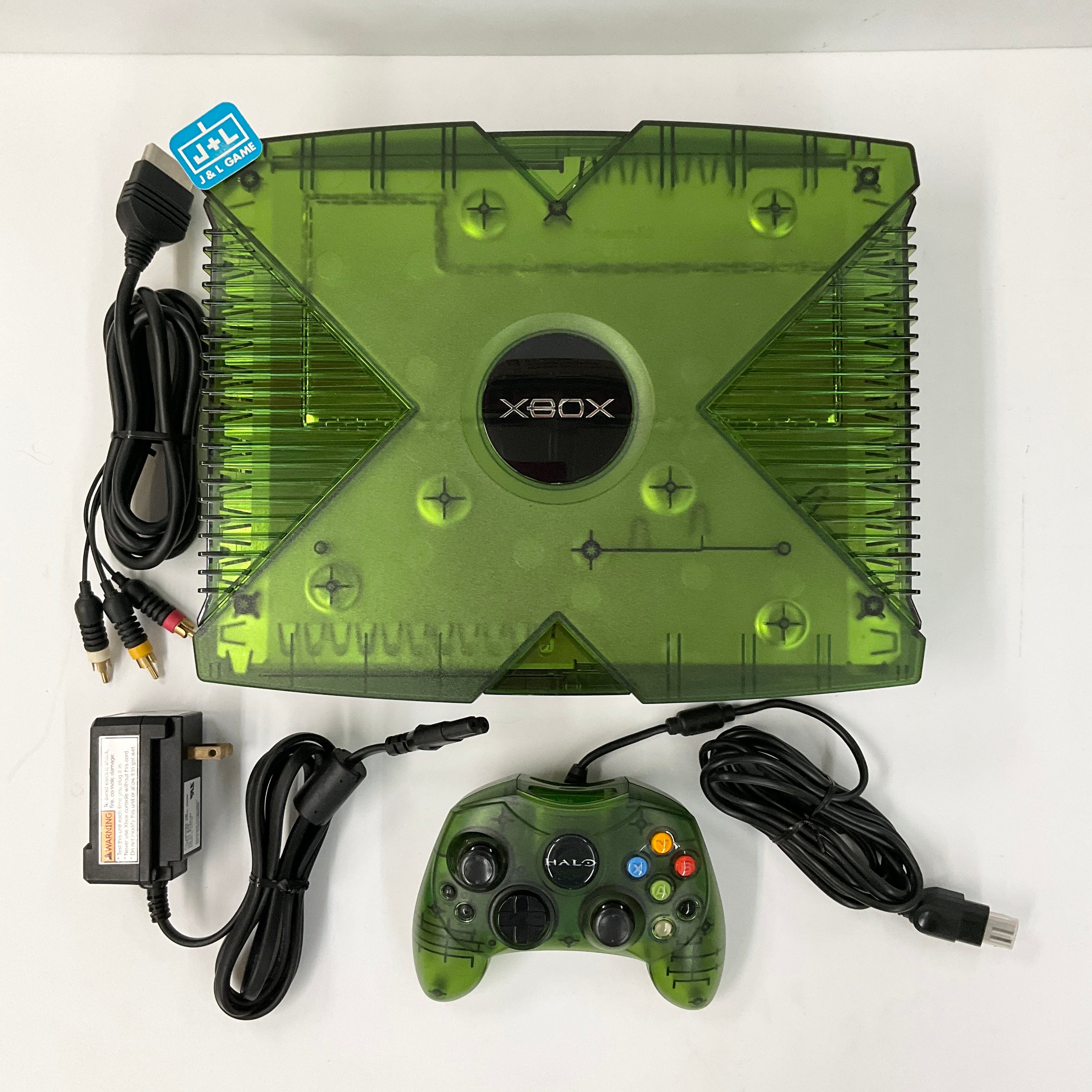 Microsoft Xbox Console (Halo Green) - (XB) Xbox [Pre-Owned] CONSOLE Microsoft   