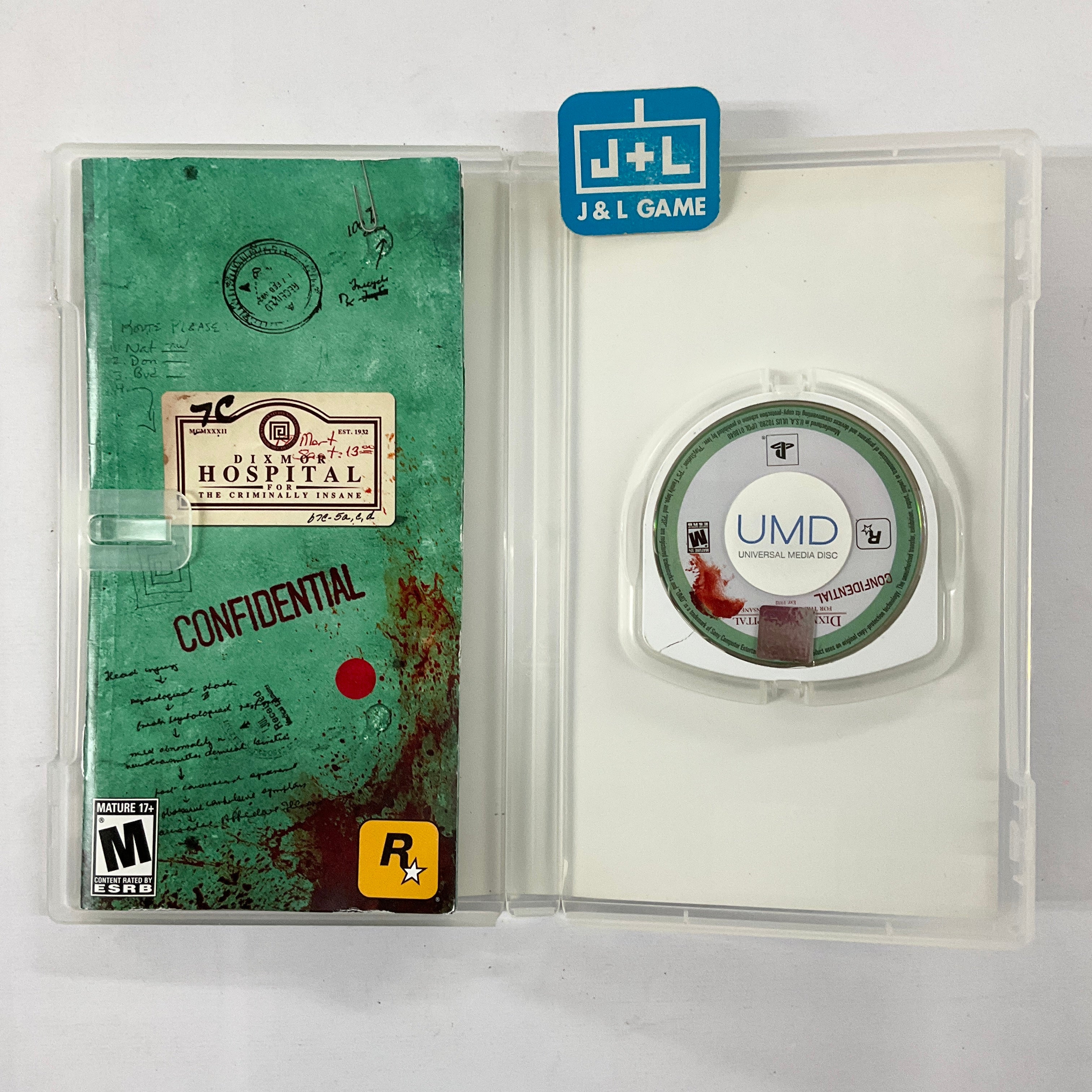 Manhunt 2 - Sony PSP [Pre-Owned] Video Games Rockstar Games   