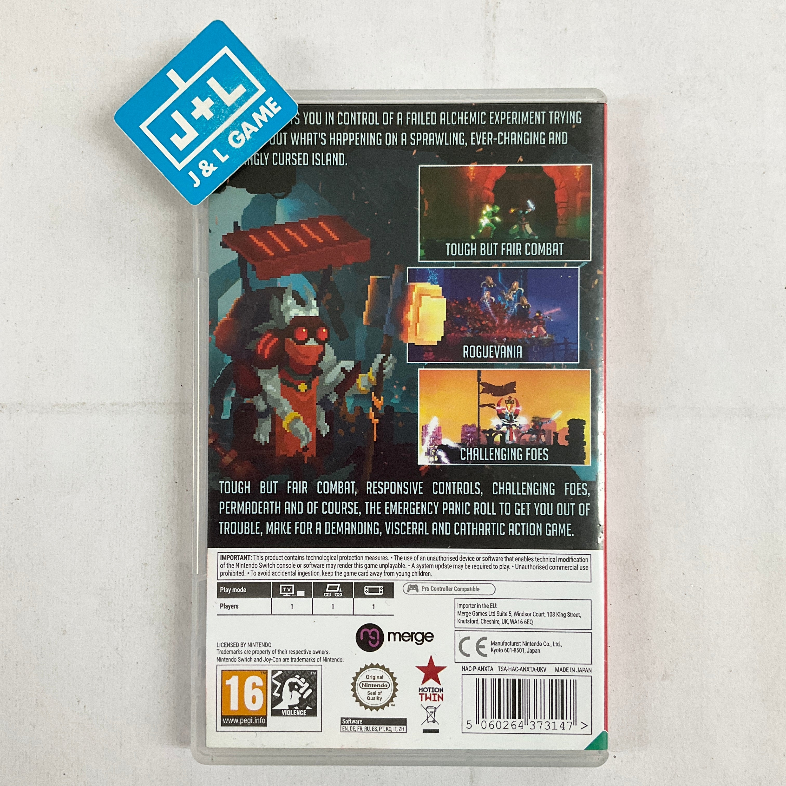 Dead Cells - (NSW) Nintendo Switch [Pre-Owned] (European Import) Video Games Merge Games   