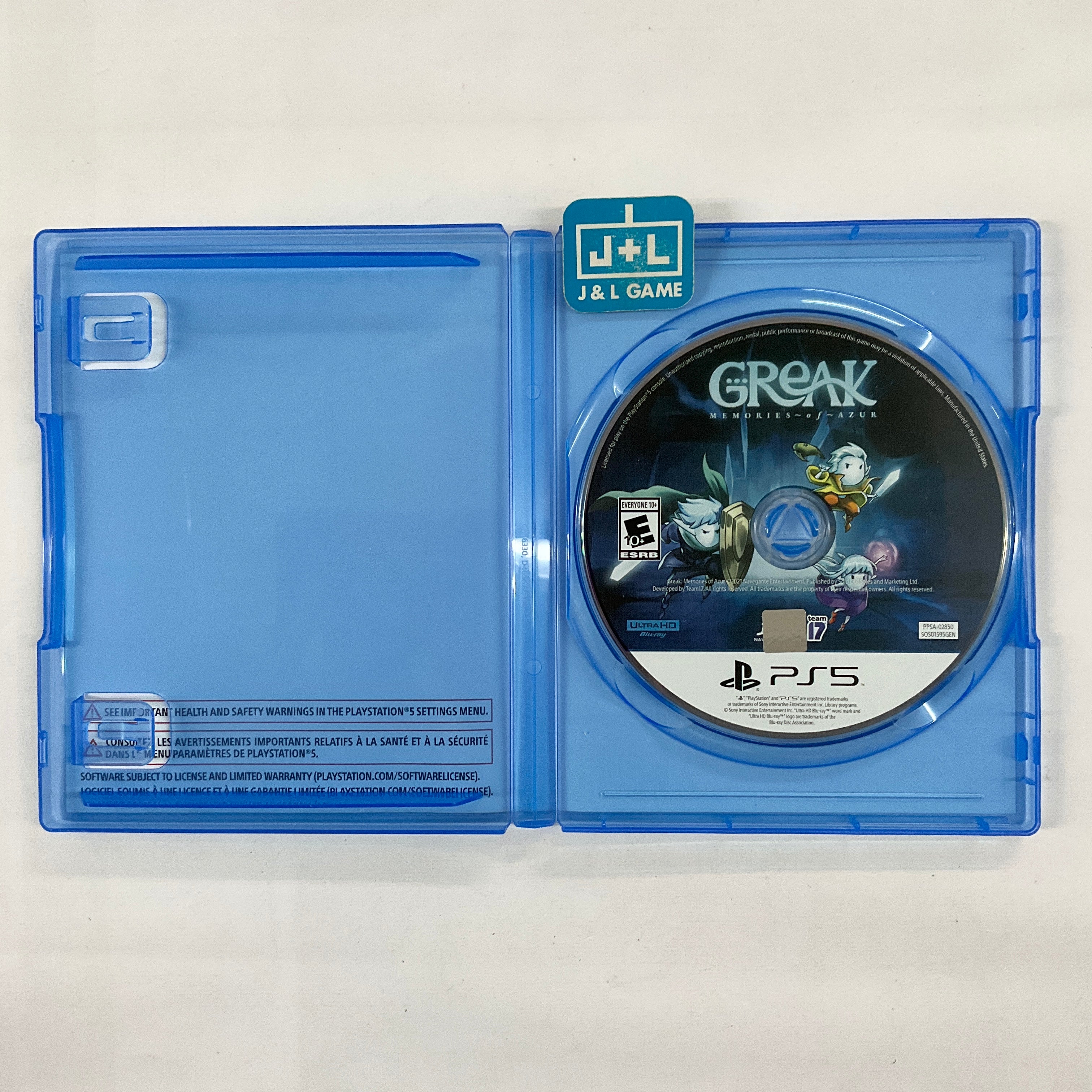 Greak: Memories of Azur - (PS5) PlayStation 5 [Pre-Owned] Video Games Sold Out   