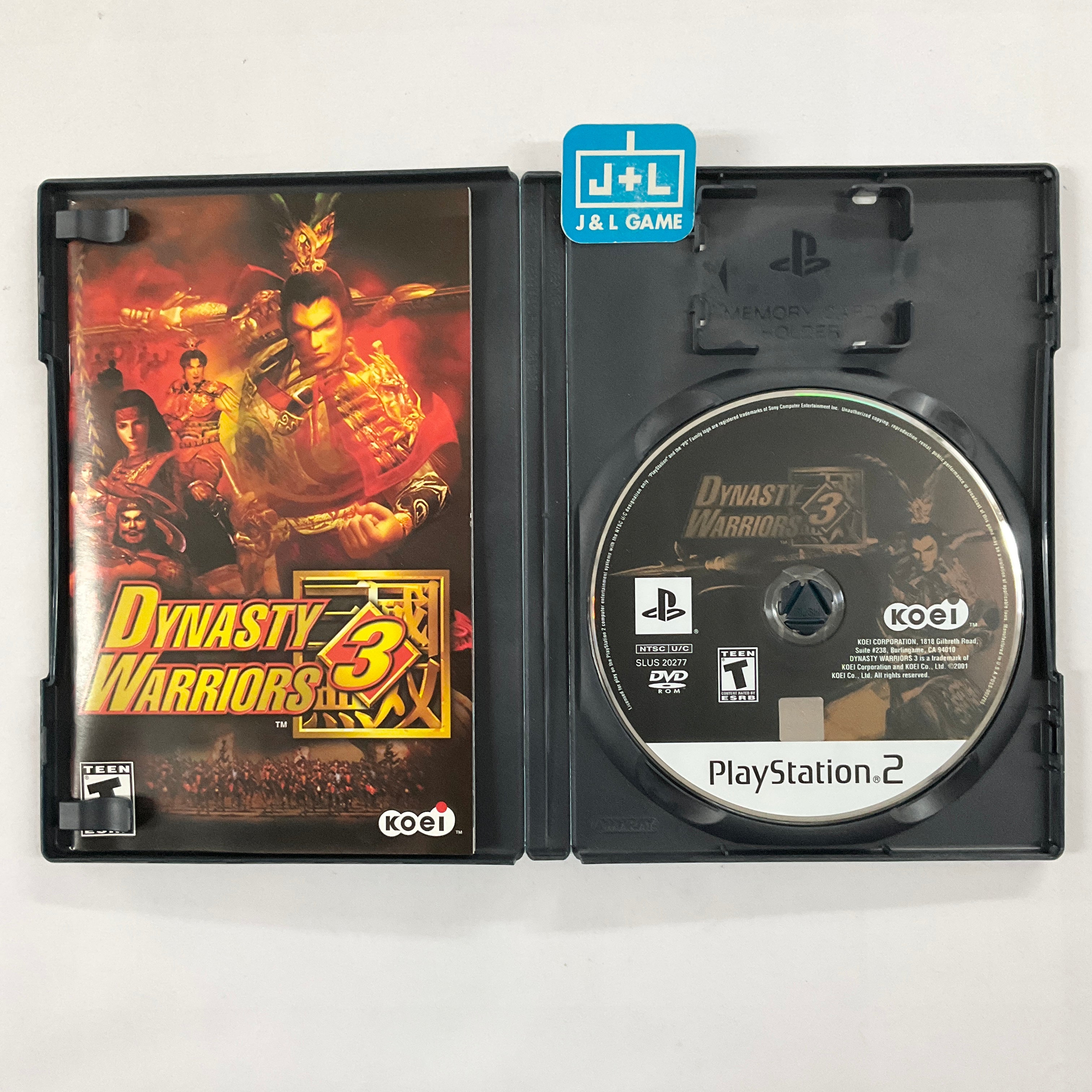 Dynasty Warriors 3 - (PS2) PlayStation 2 [Pre-Owned] Video Games Koei   
