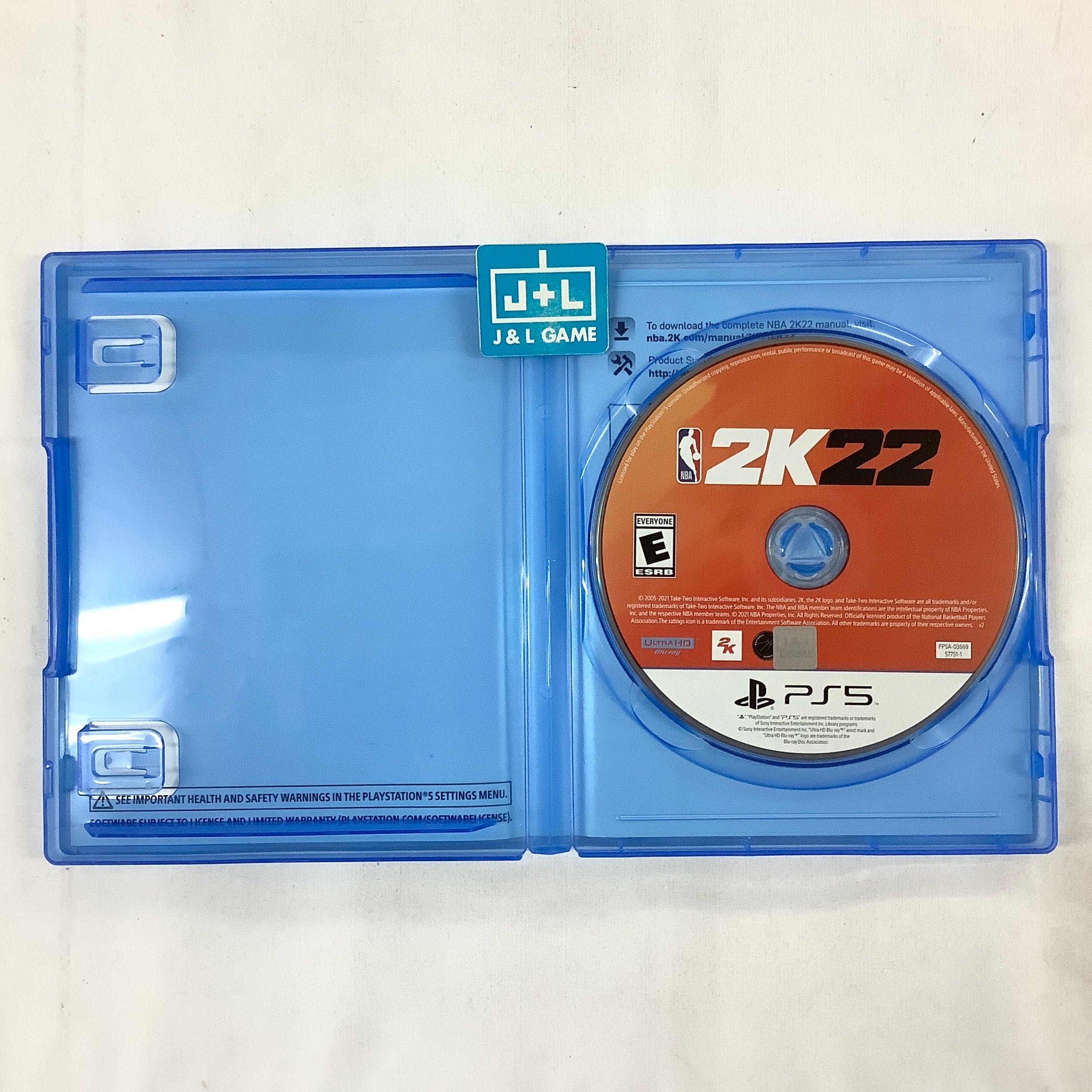 NBA 2K22 - (PS5) PlayStation 5 [Pre-Owned] Video Games 2K   