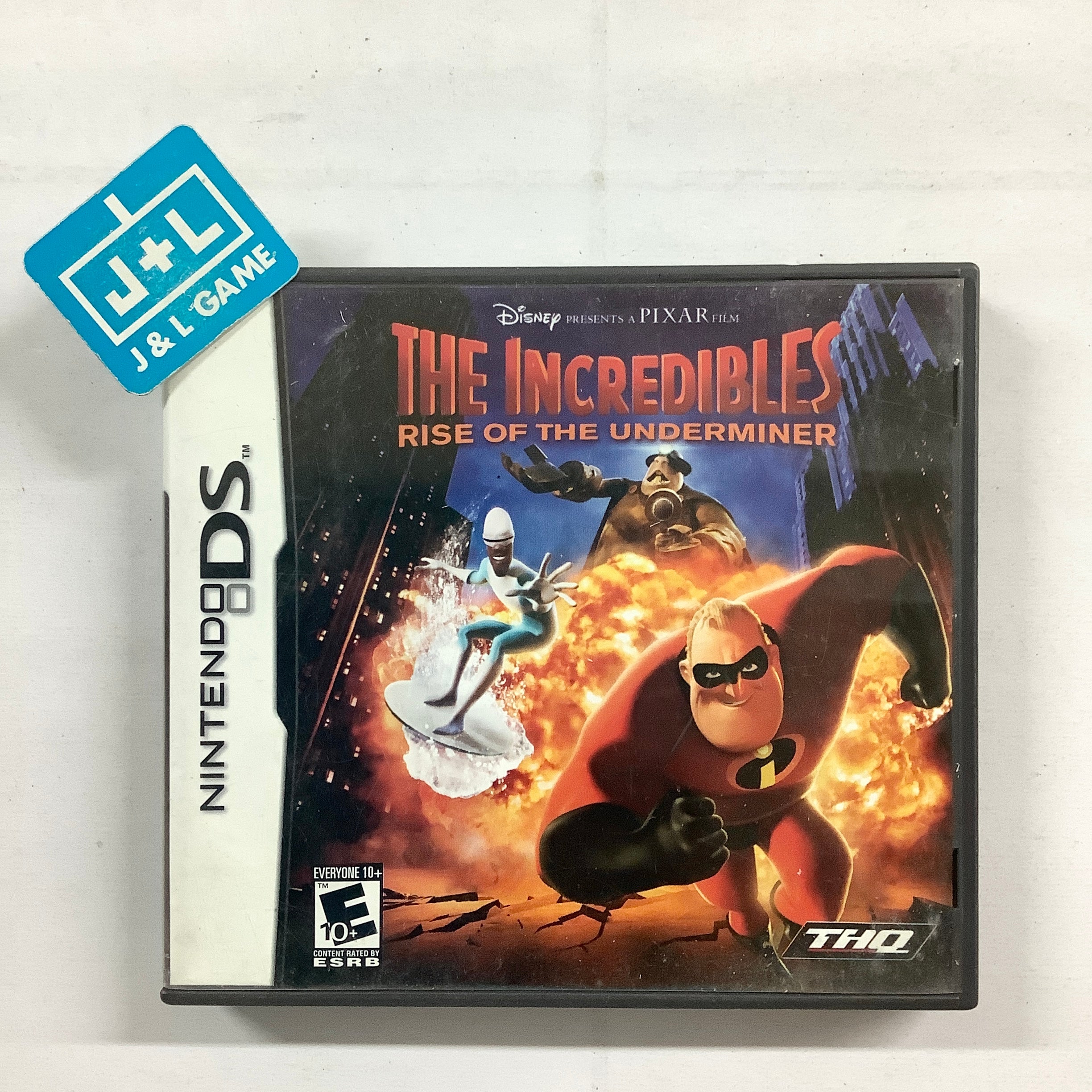 The Incredibles: Rise of the Underminer - (NDS) Nintendo DS [Pre-Owned] Video Games THQ   