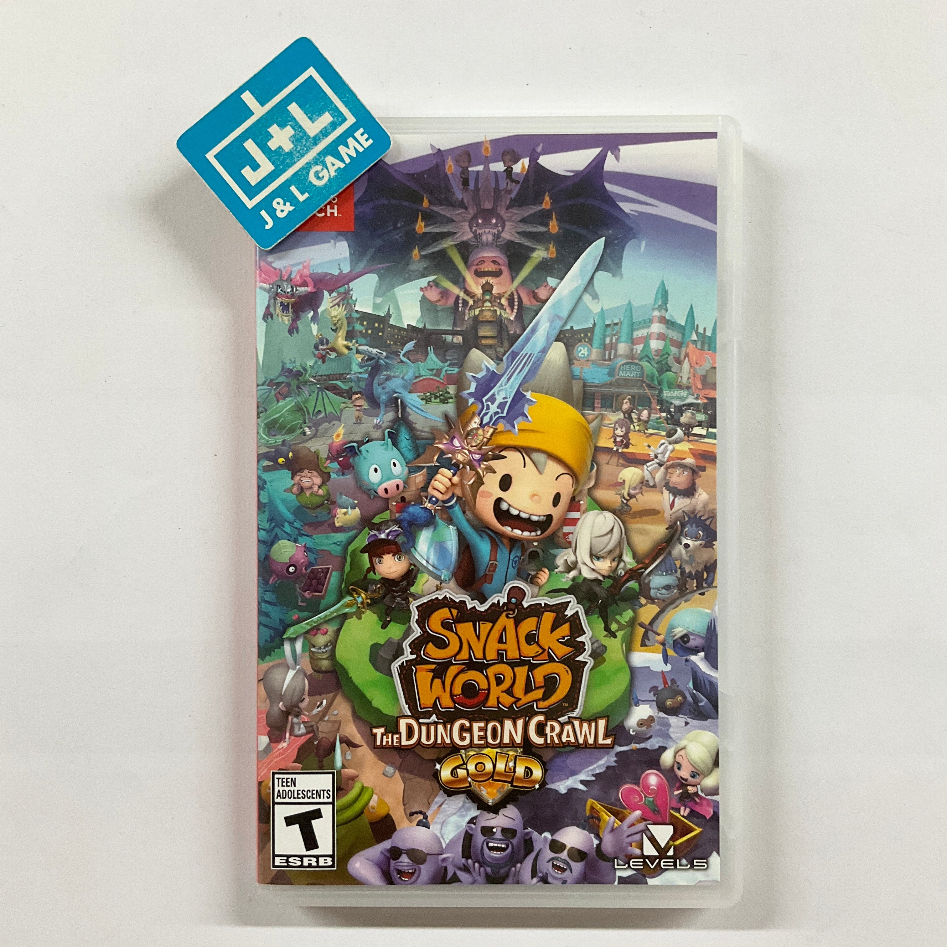 Snack World: The Dungeon Crawl Gold - (NSW) Nintendo Switch [Pre-Owned] Video Games Nintendo   