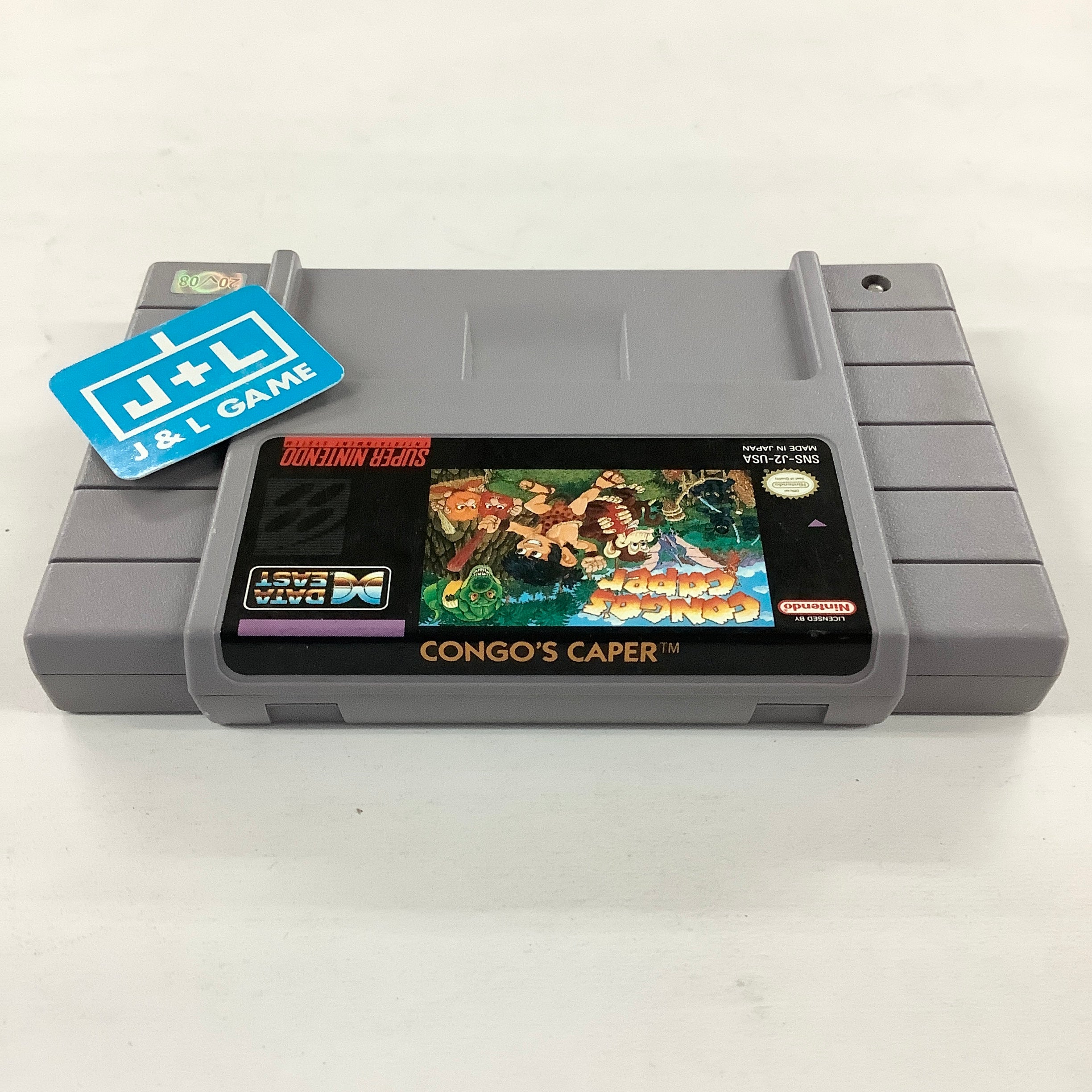 Congo's Caper - (SNES) Super Nintendo [Pre-Owned] Video Games Data East USA   