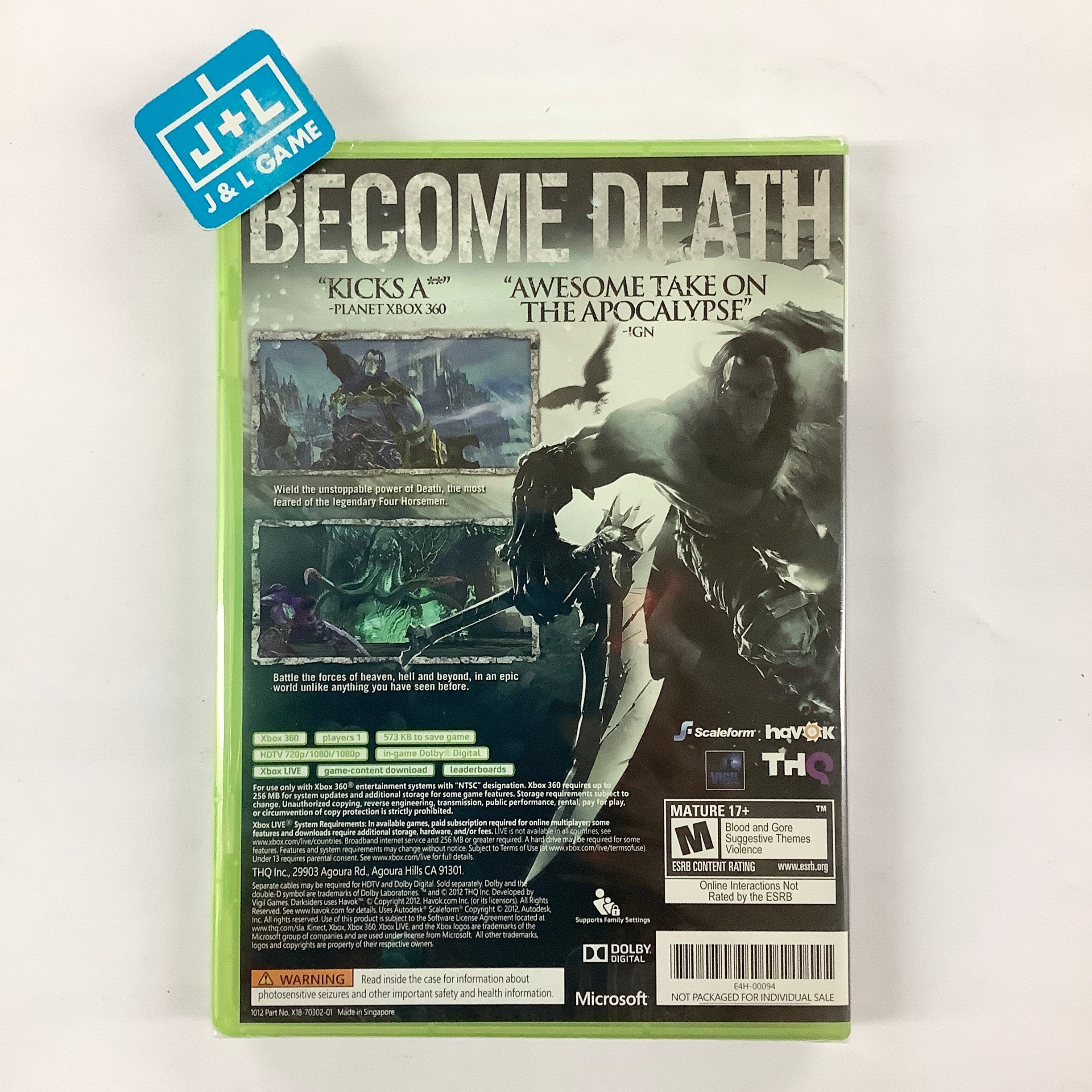 【レア】 EPISORD OF EPISORD VOL.2 Darksiders II 2 LIMITED EDITION Xbox 360 Complete L1 | eBay