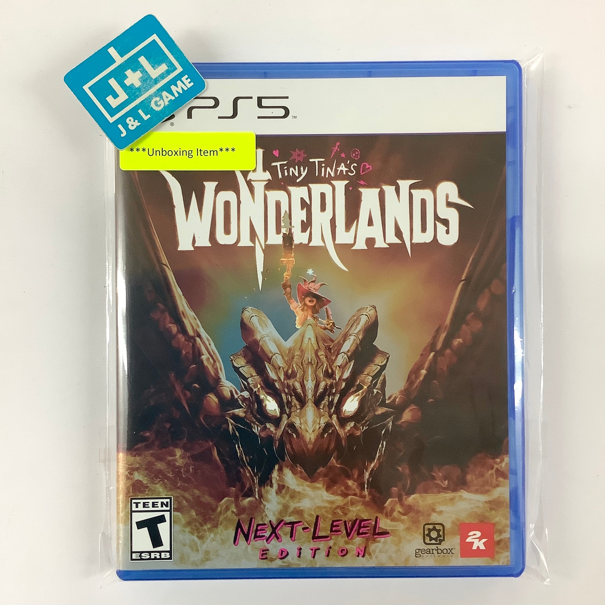 Tiny Tina's Wonderlands (Next Level Edition) - (PS5) PlayStation 5 [UNBOXING] Video Games 2K Games   