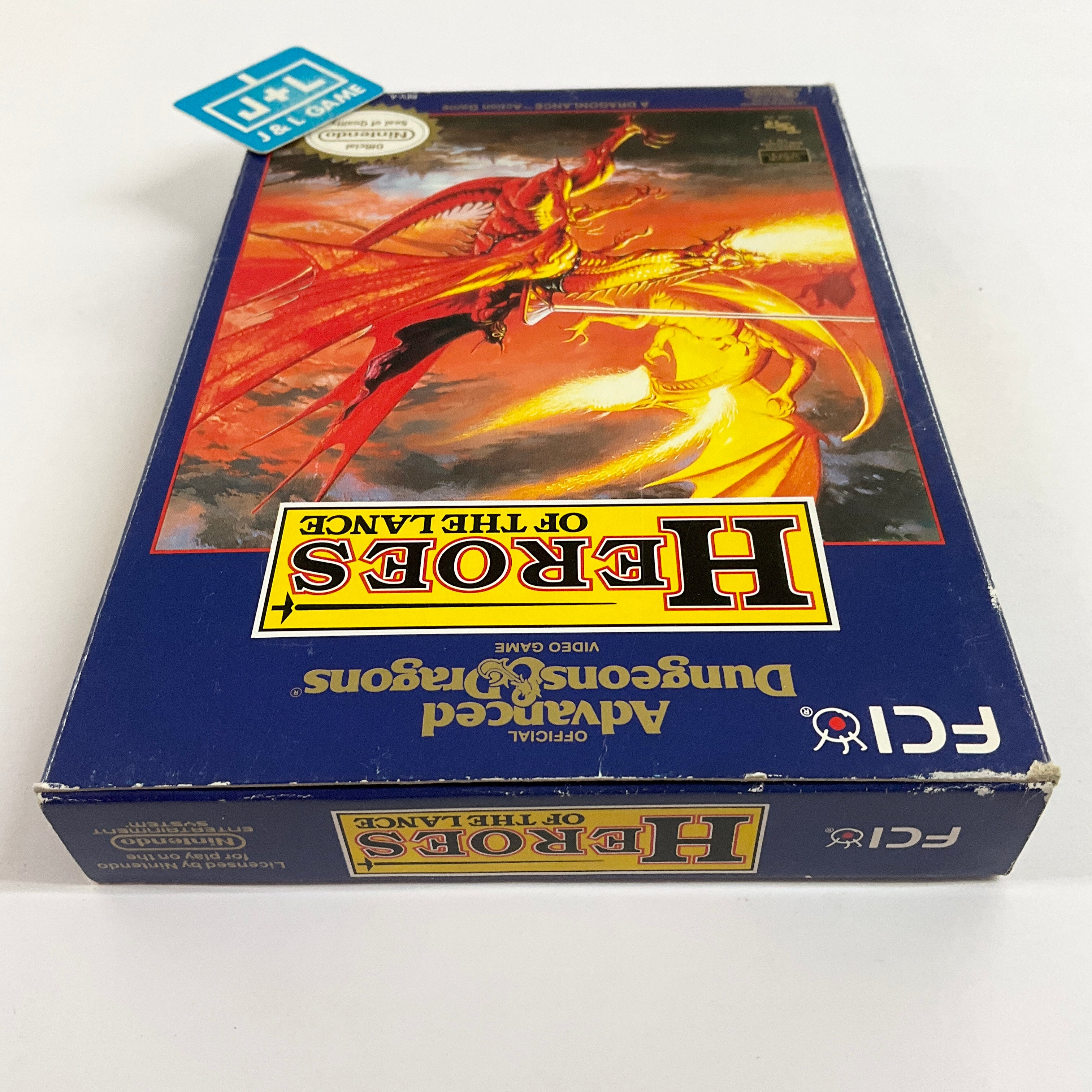 Advanced Dungeons & Dragons: Heroes of the Lance - (NES) Nintendo
