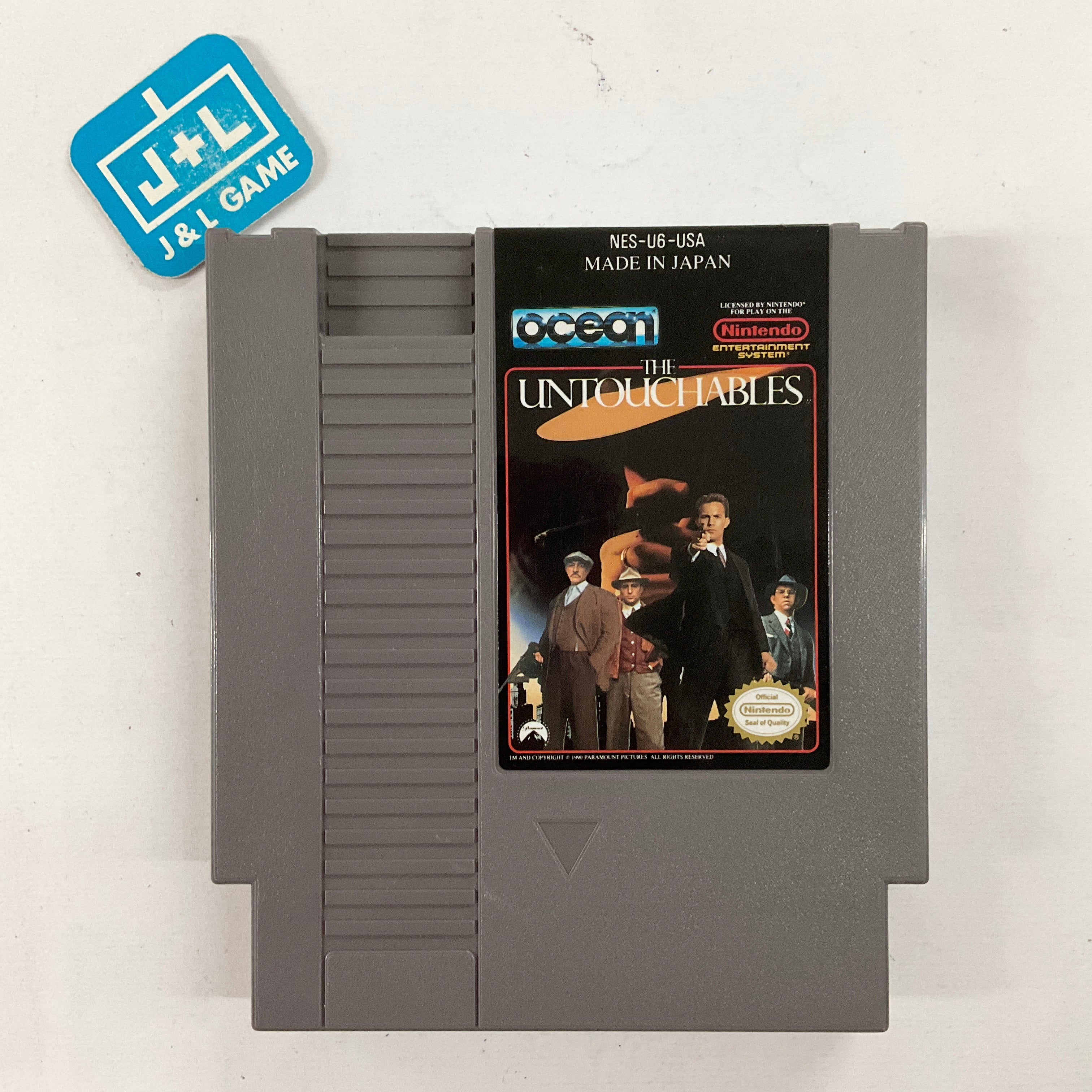 The Untouchables - (NES) Nintendo Entertainment System [Pre-Owned] Video Games Ocean   
