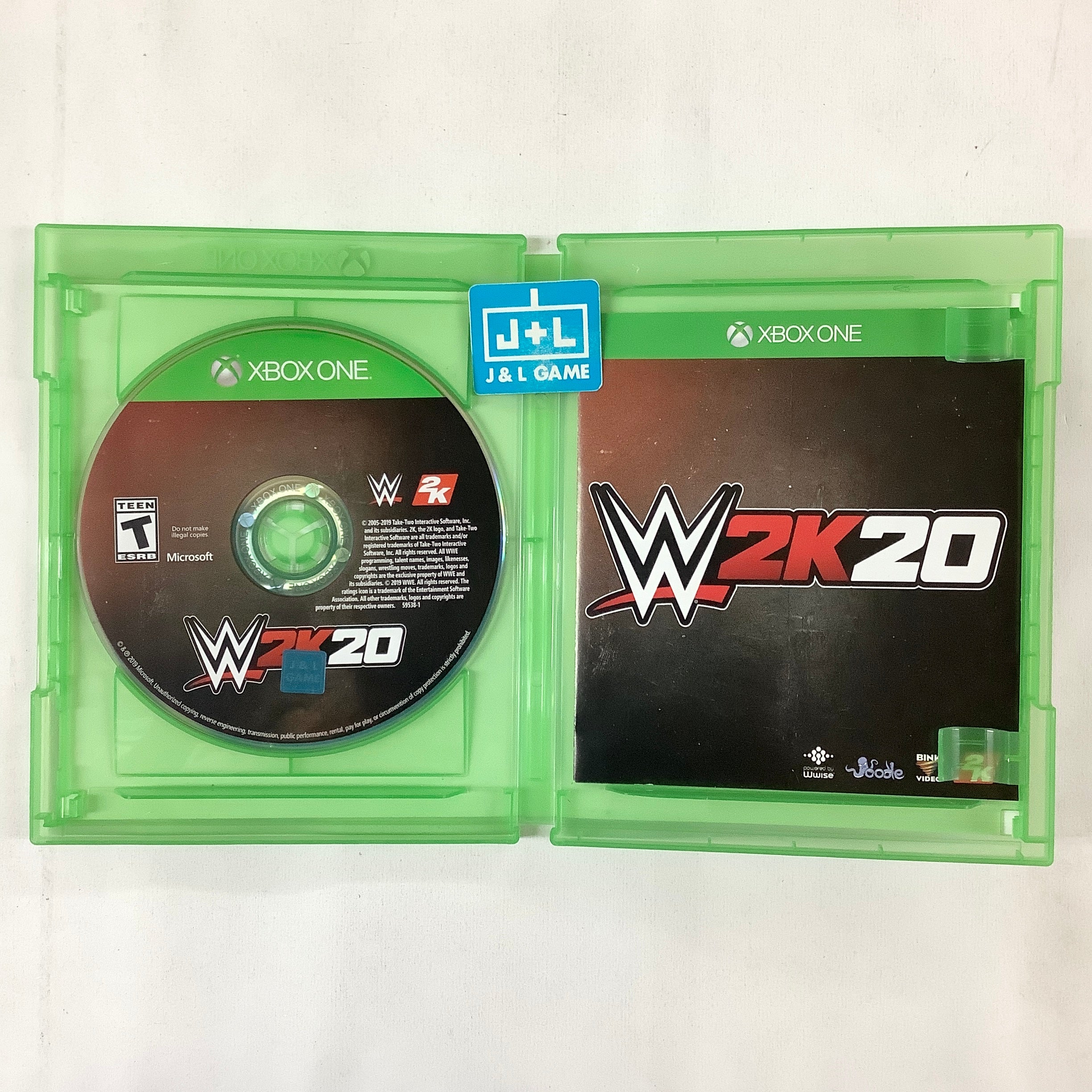 WWE 2K20 - (XB1) Xbox One [Pre-Owned] Video Games 2K Games   