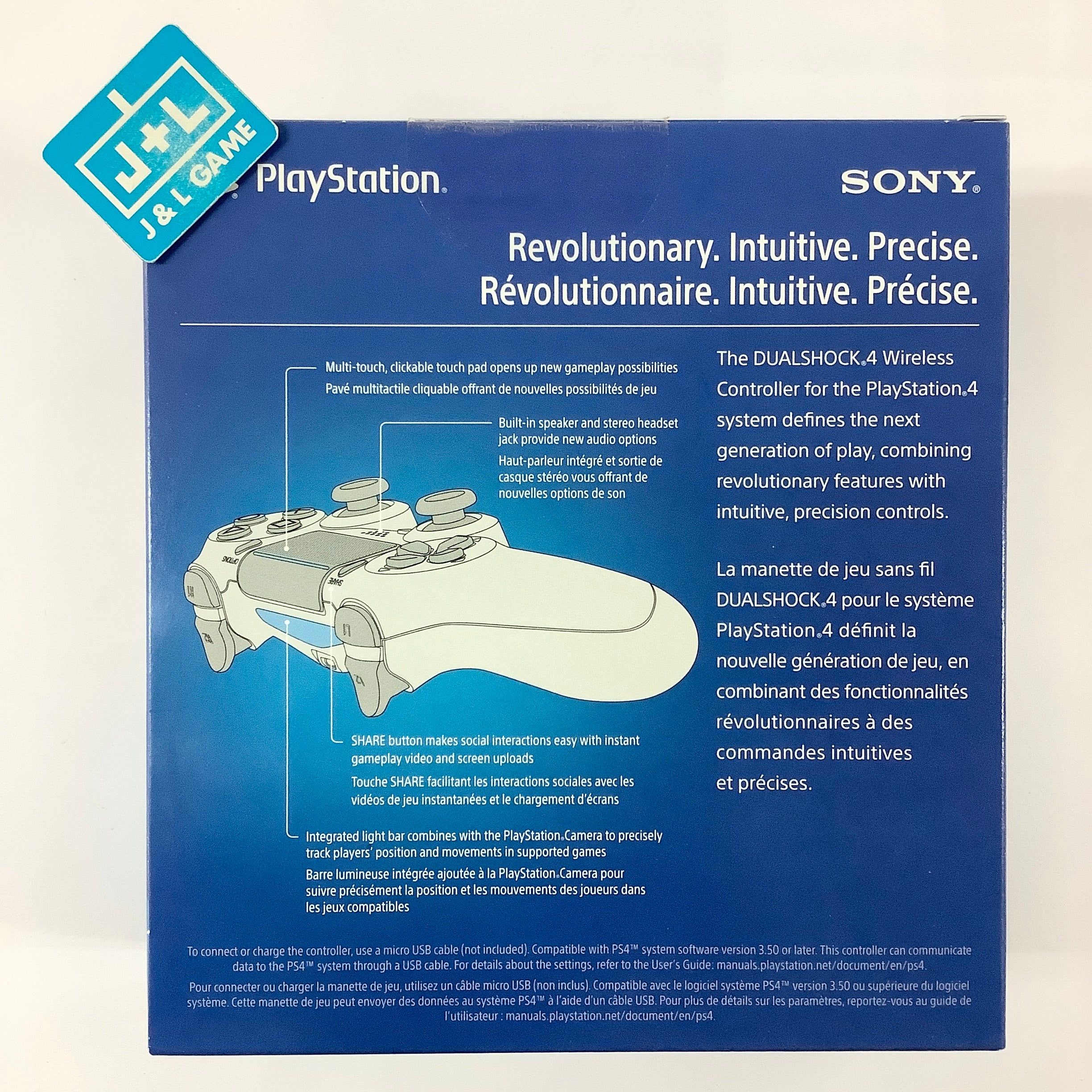SONY DualShock 4 Wireless Controller (Midnight Blue) - (PS4) PlayStation 4 (Canada) Accessories Sony   
