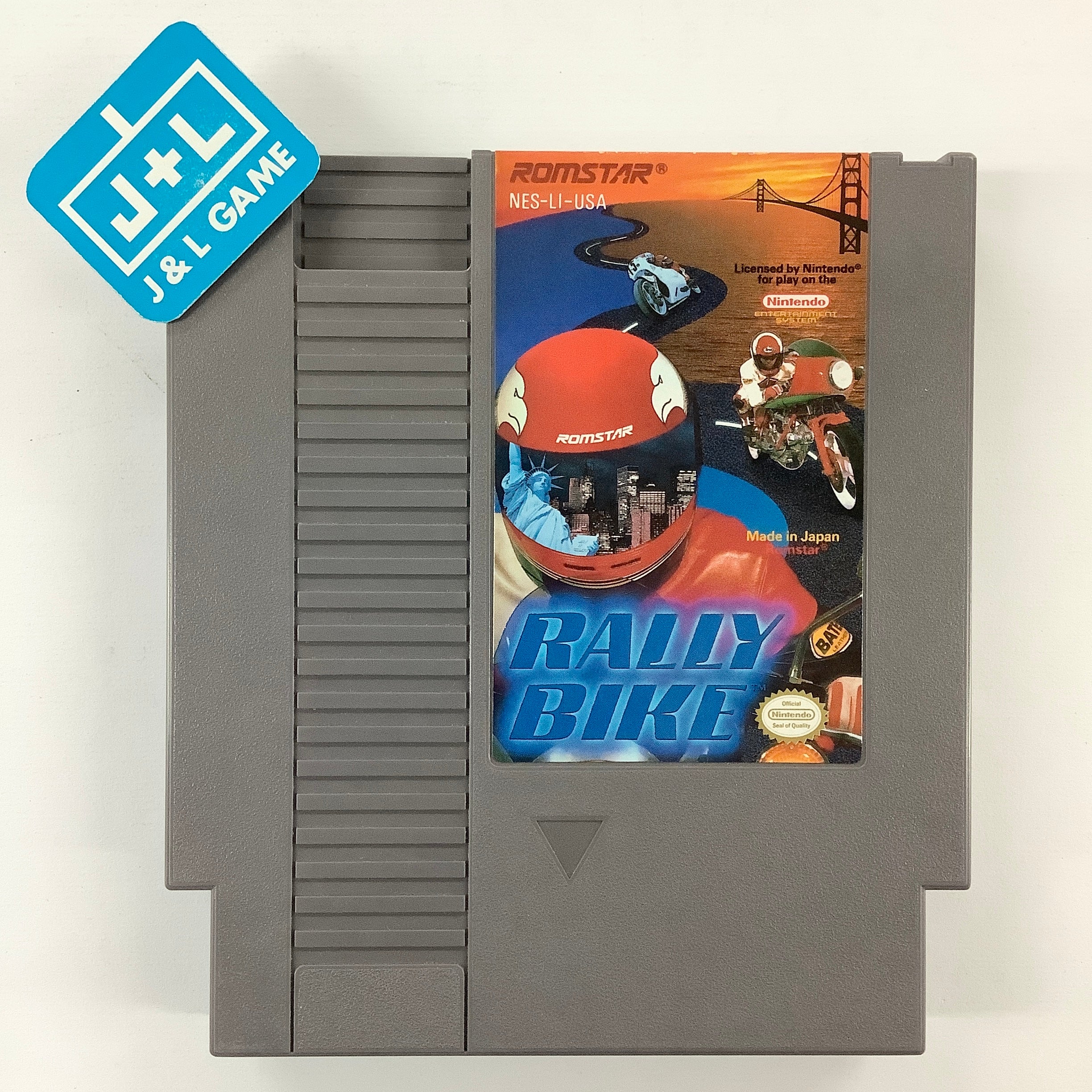 Rally Bike - (NES) Nintendo Entertainment System [Pre-Owned] Video Games Romstar   