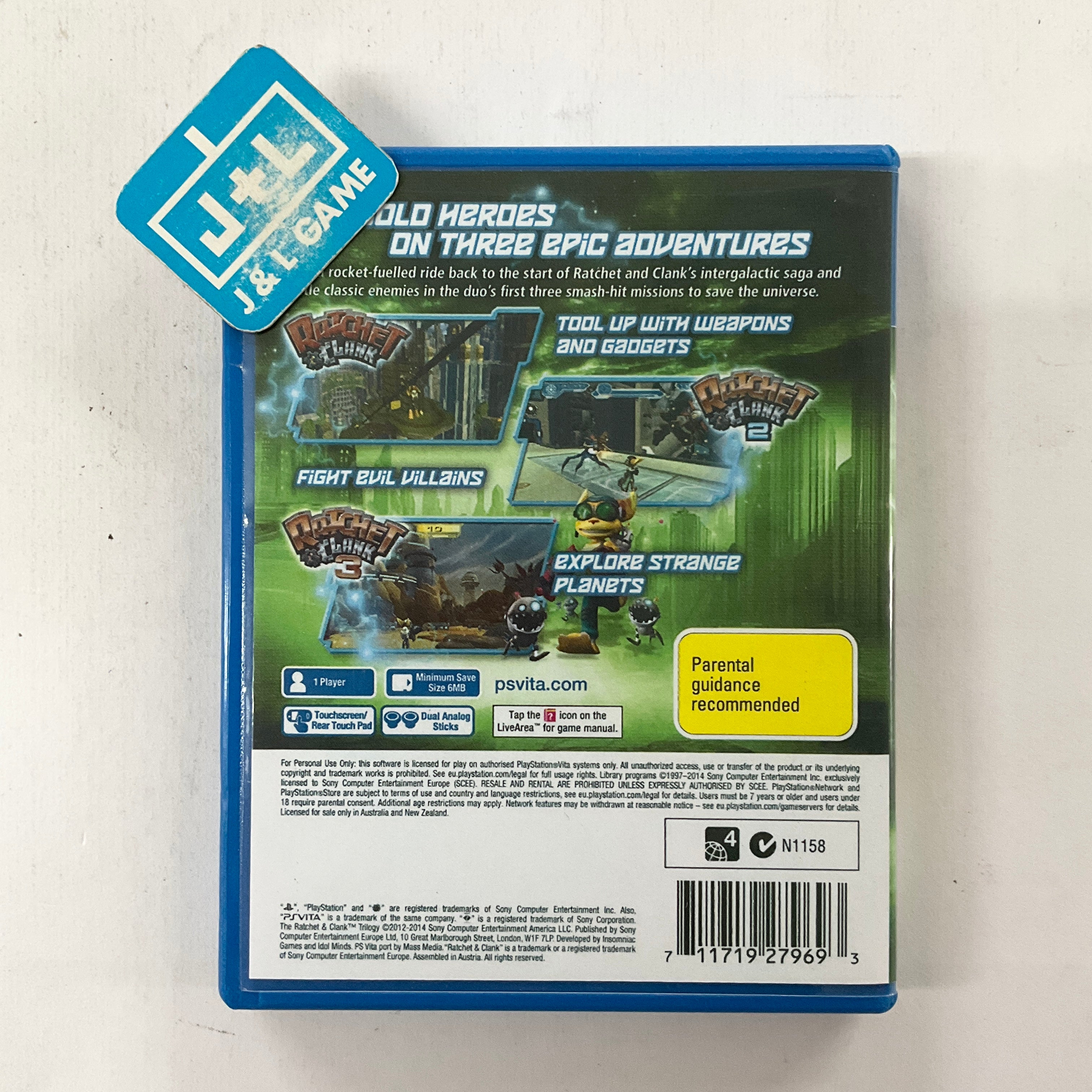 Ratchet & Clank HD Trilogy sur PS Vita le 2 juillet - Actualités du 29/05/2014 Ratchet & Clank HD Trilogy sur PS Vita le 2 juillet - Actualités du 29/05/2014