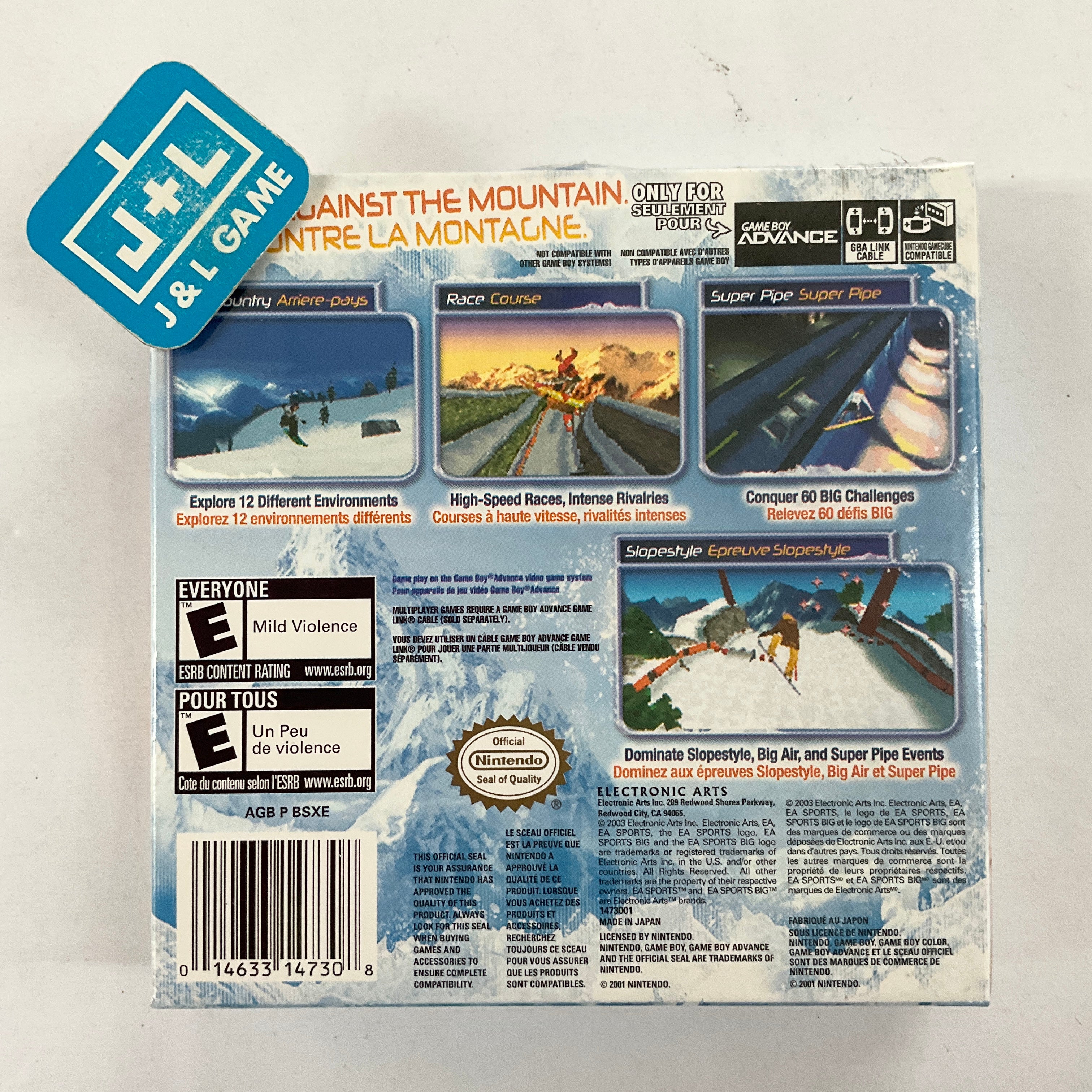 SSX 3 - (GBA) Game Boy Advance | J&L Game