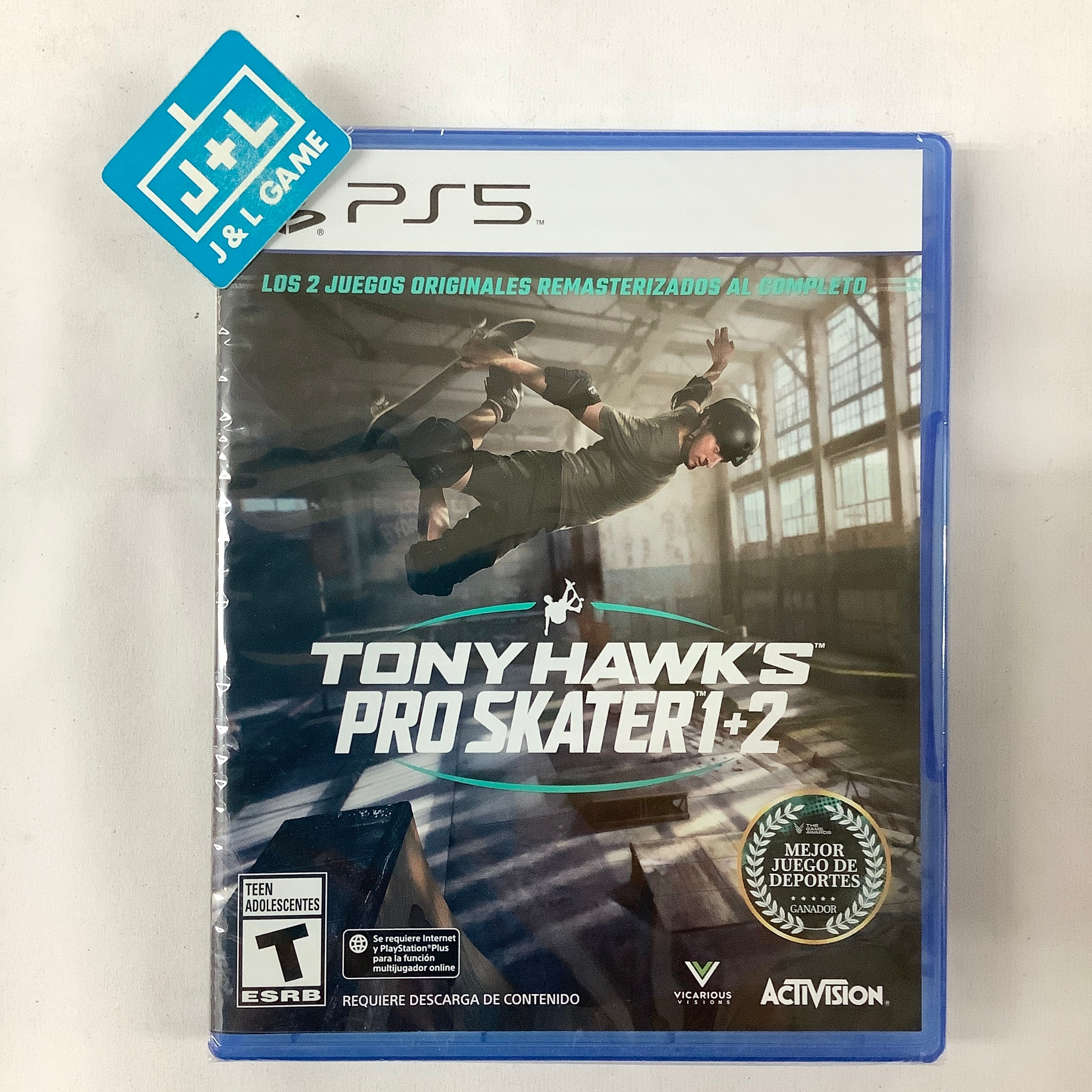 Tony Hawk's Pro Skater 1+2 - (PS5) PlayStation 5 Video Games Activision
